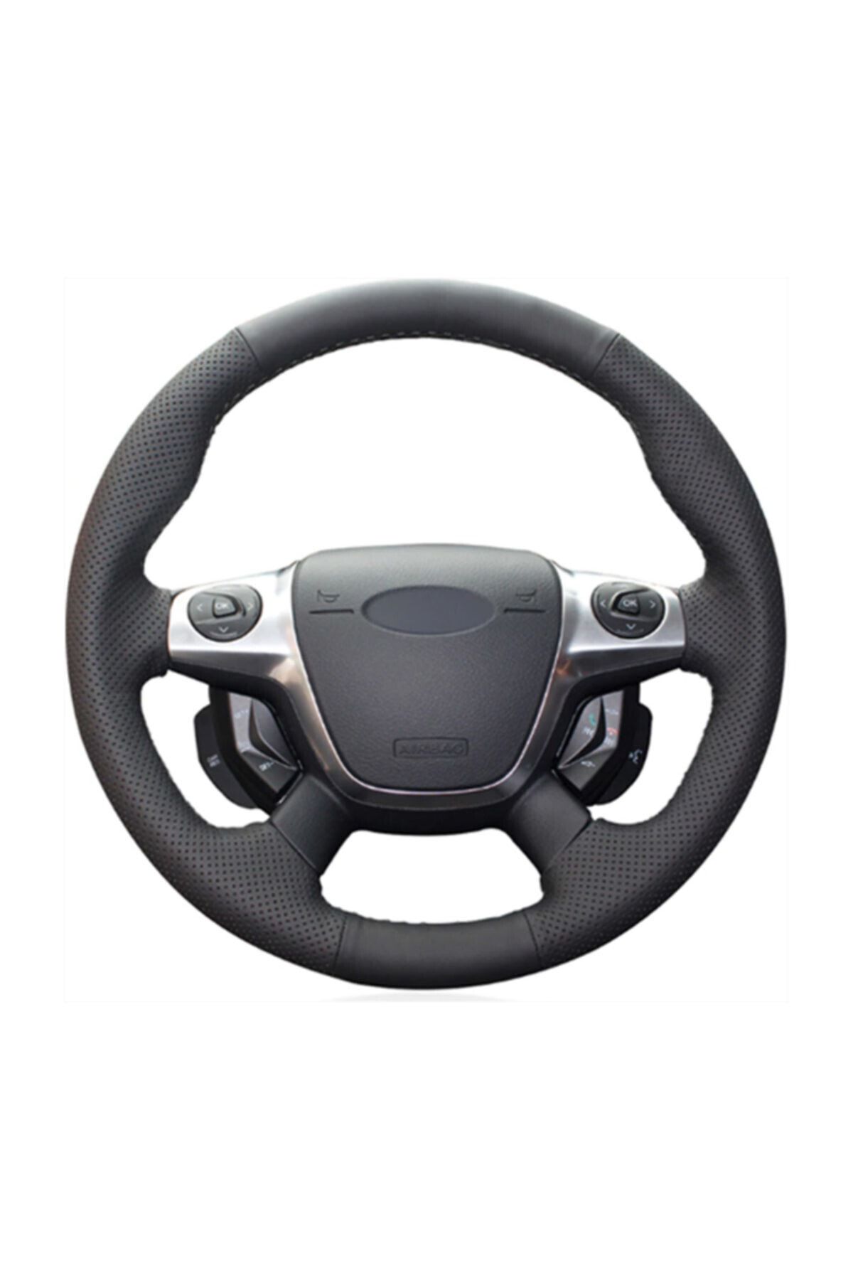 Fox Ford Focus 2012-2014 Araca Özel Direksiyon Kılıfı