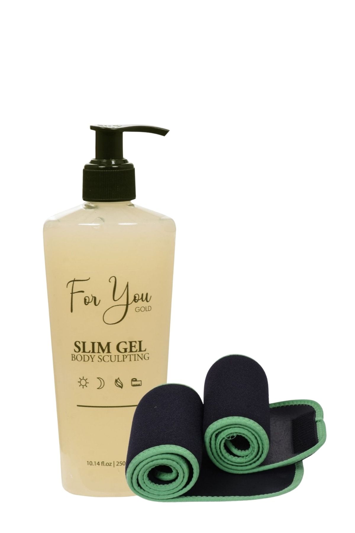 For You Gold Slim Jel İnceltici  Yağ Yakıcı-sıkılaştırıcı Toparlayıcı Selülit Jeli 250 ml Termal Basen Korsesi