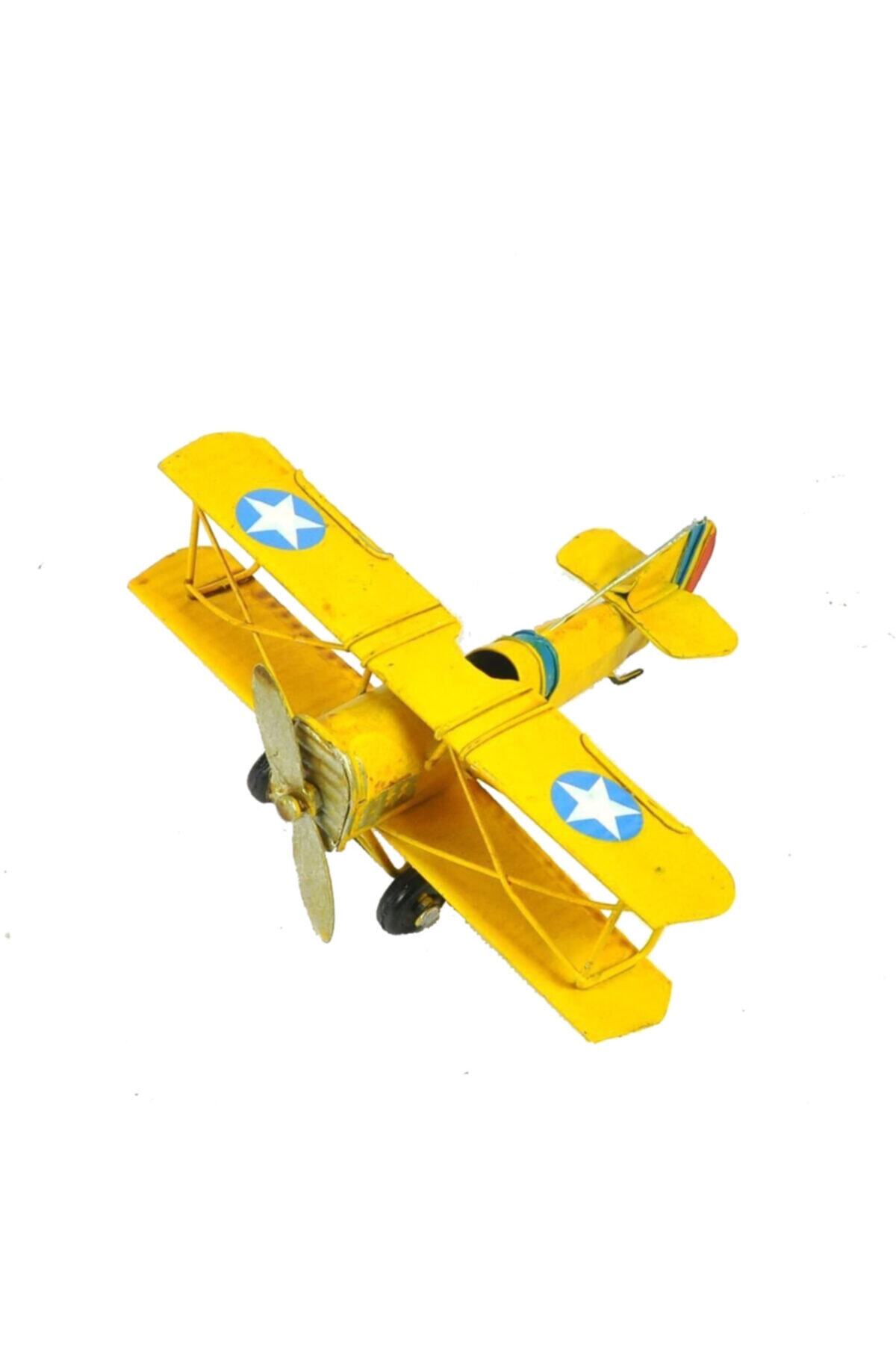 Misiny -nostaljik Metal Uçak Maketi