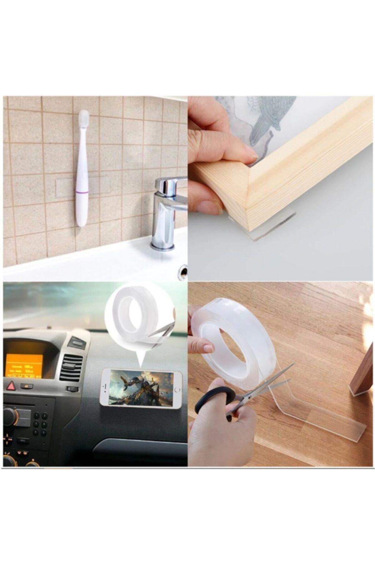 rennway Çift Taraflı Nano Bant Kuvvetli Silikon Jel Yapıştırıcı
