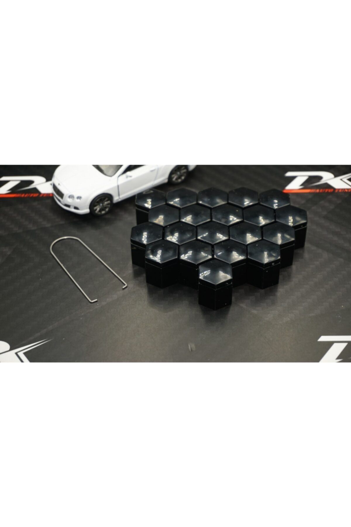 DK Tuning Audi Parlak Siyah Bijon Kapağı 17 Inç 20 Li Set