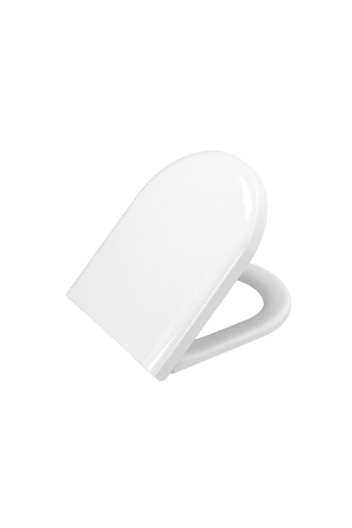 VitrA 85-003-009 Sesyok Klozet Kapağı Yuvarlak Form Yavaş Kapanır