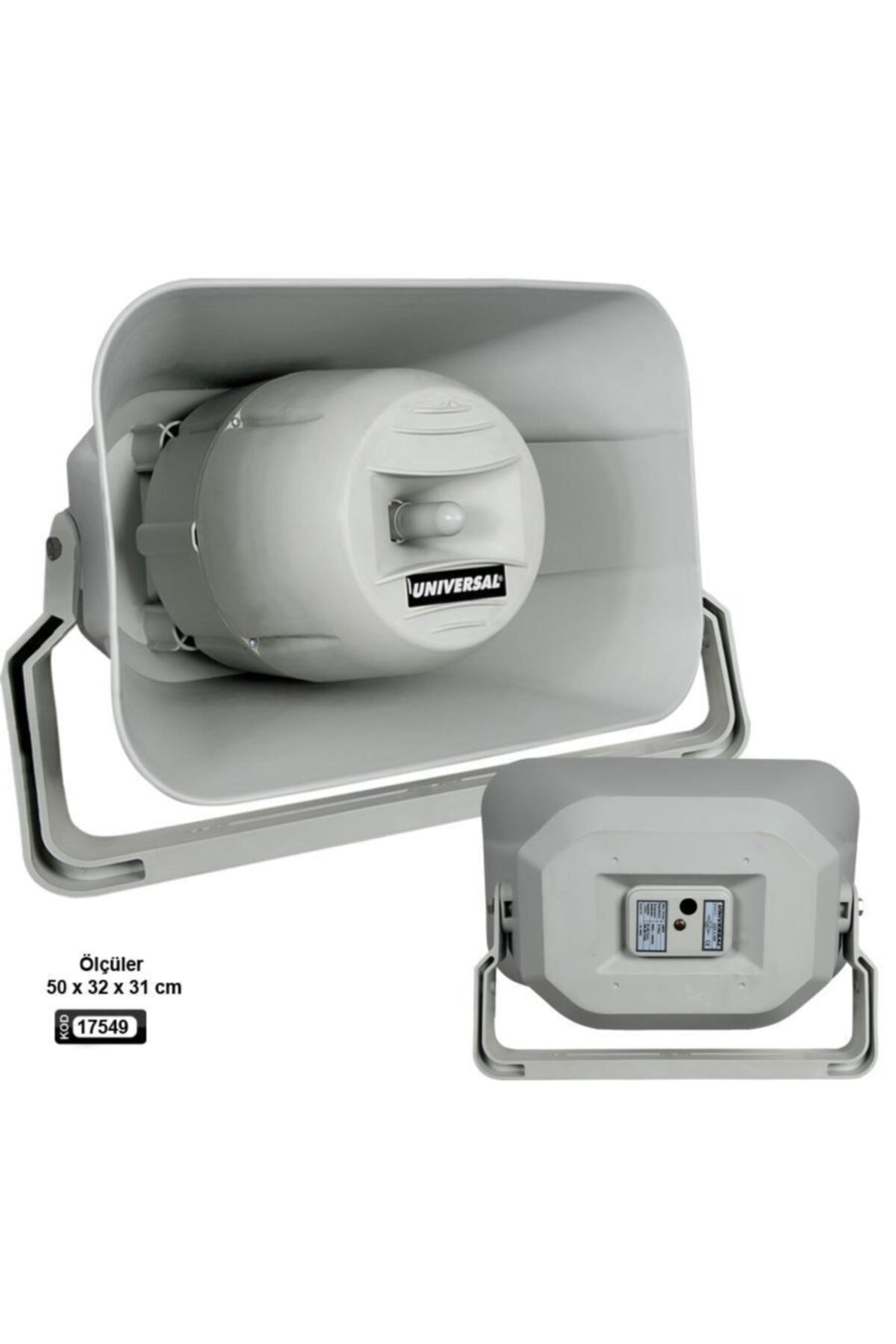 Universal Horn Hoparlör 400w Ip66 8 Ohm Unıversal Aqua-200