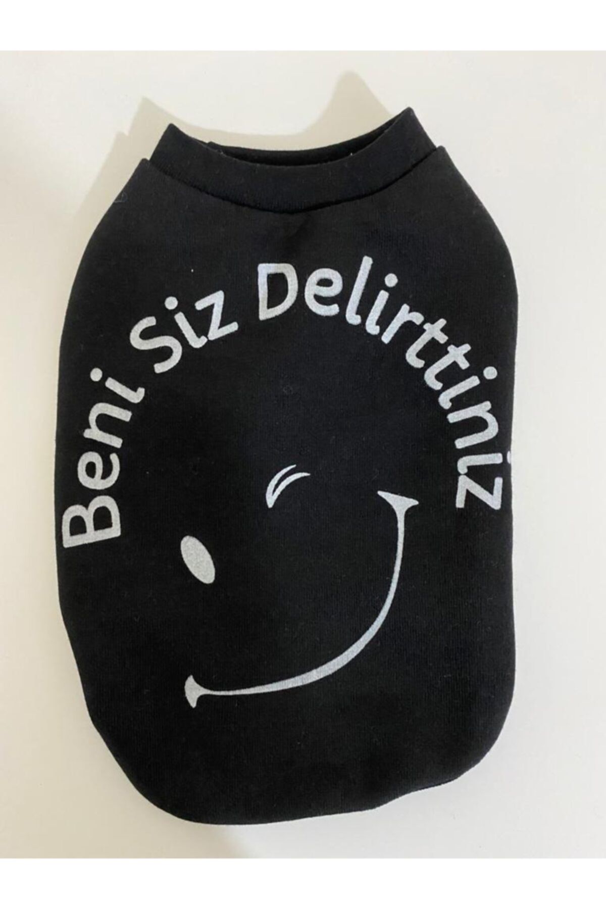 Monopetz Siyah Polar Kedi ve Köpek Kıyafeti -  Beni Siz Delirttiniz