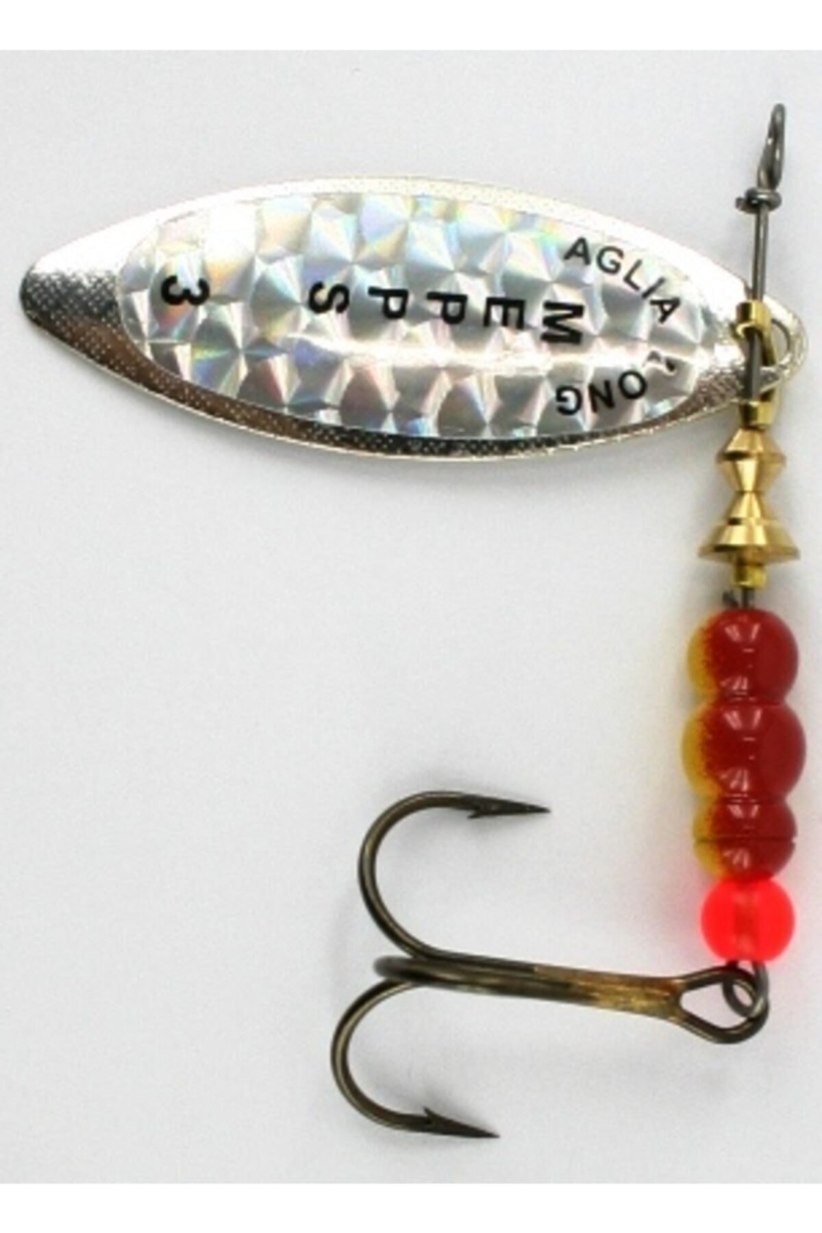 e life tasarım Mepps Aglia Long Rainbo Söğüt Gri No:3