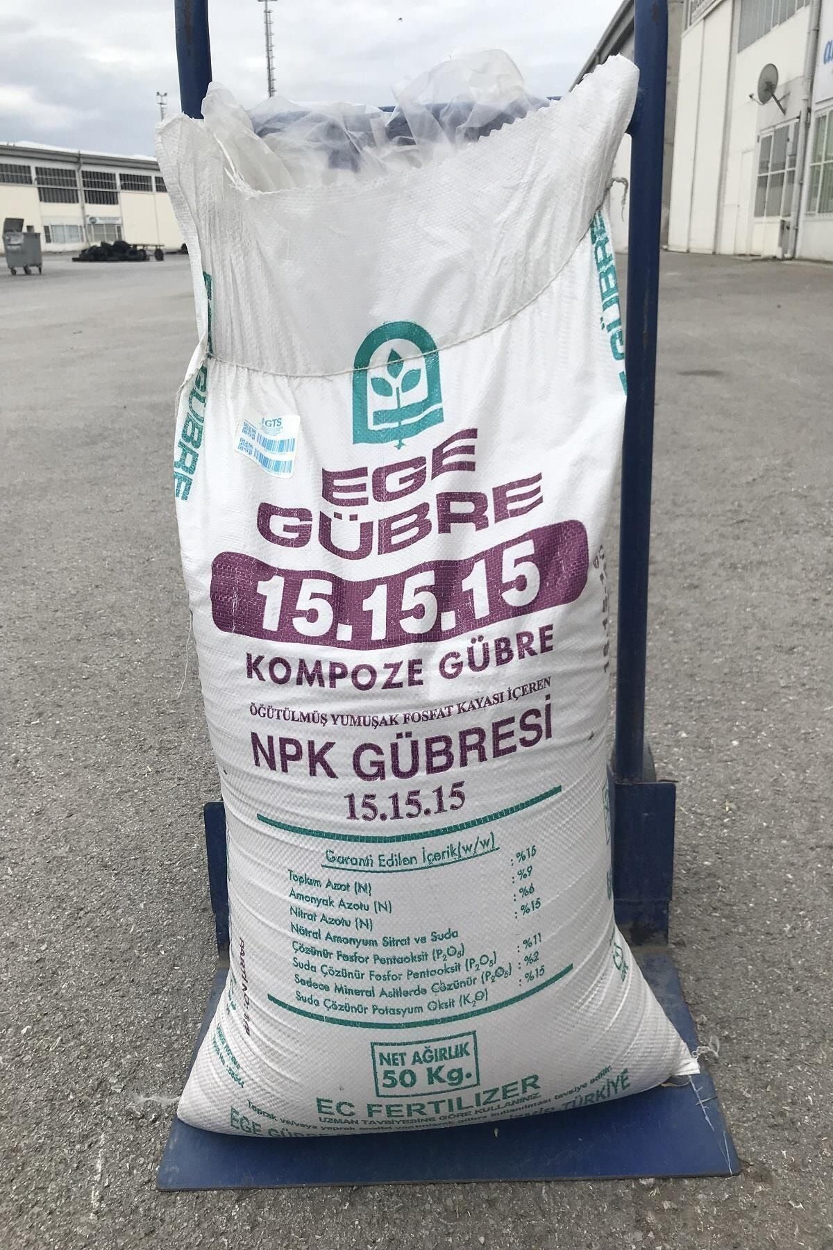 Ege Gübre 15.15.15 Npk Taban Kompoze Gübresi - 50 Kg