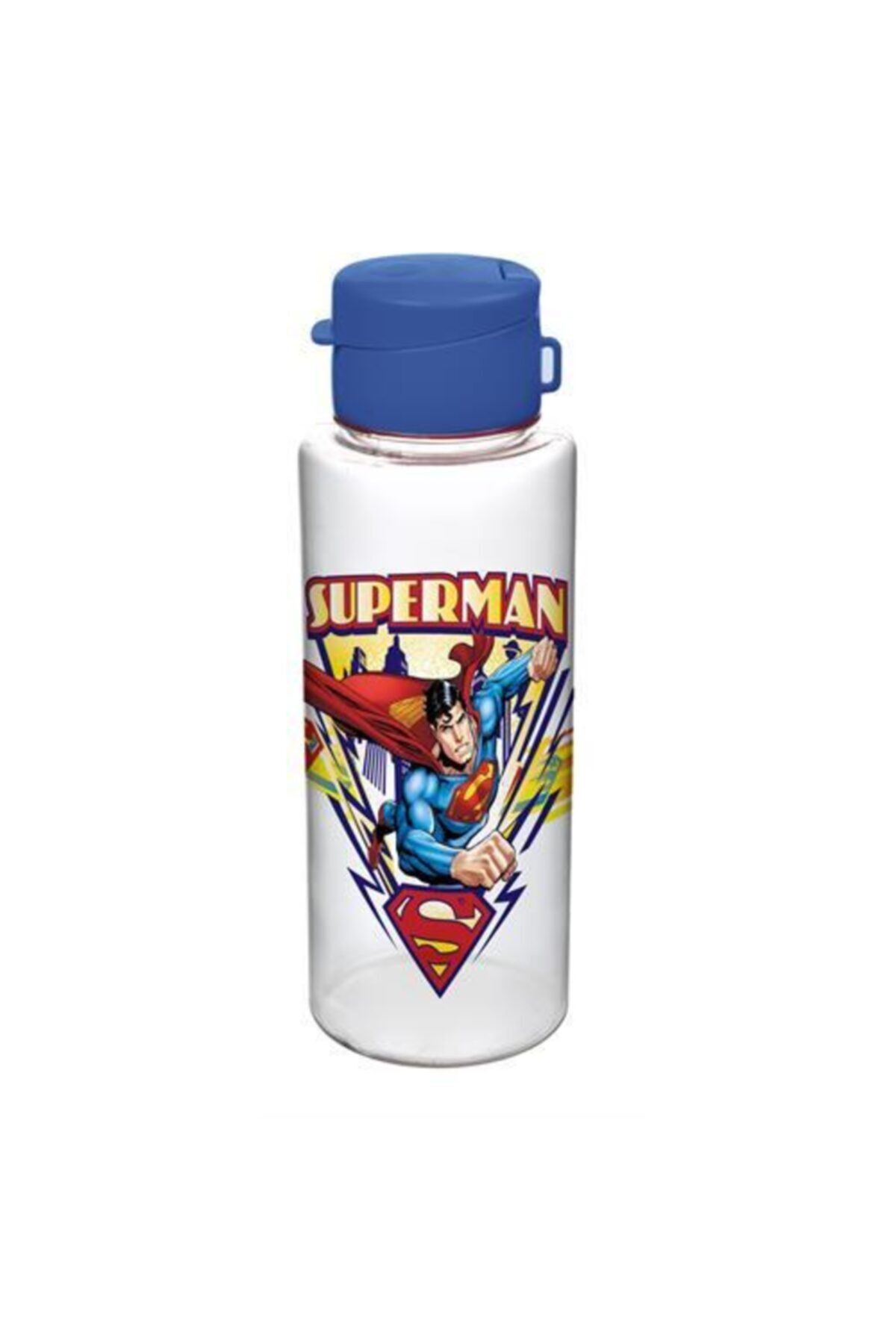 KaktüsKedi Superman Lisanlı 400 Ml Çocuk Matarası 6'lı Indirimli Paket