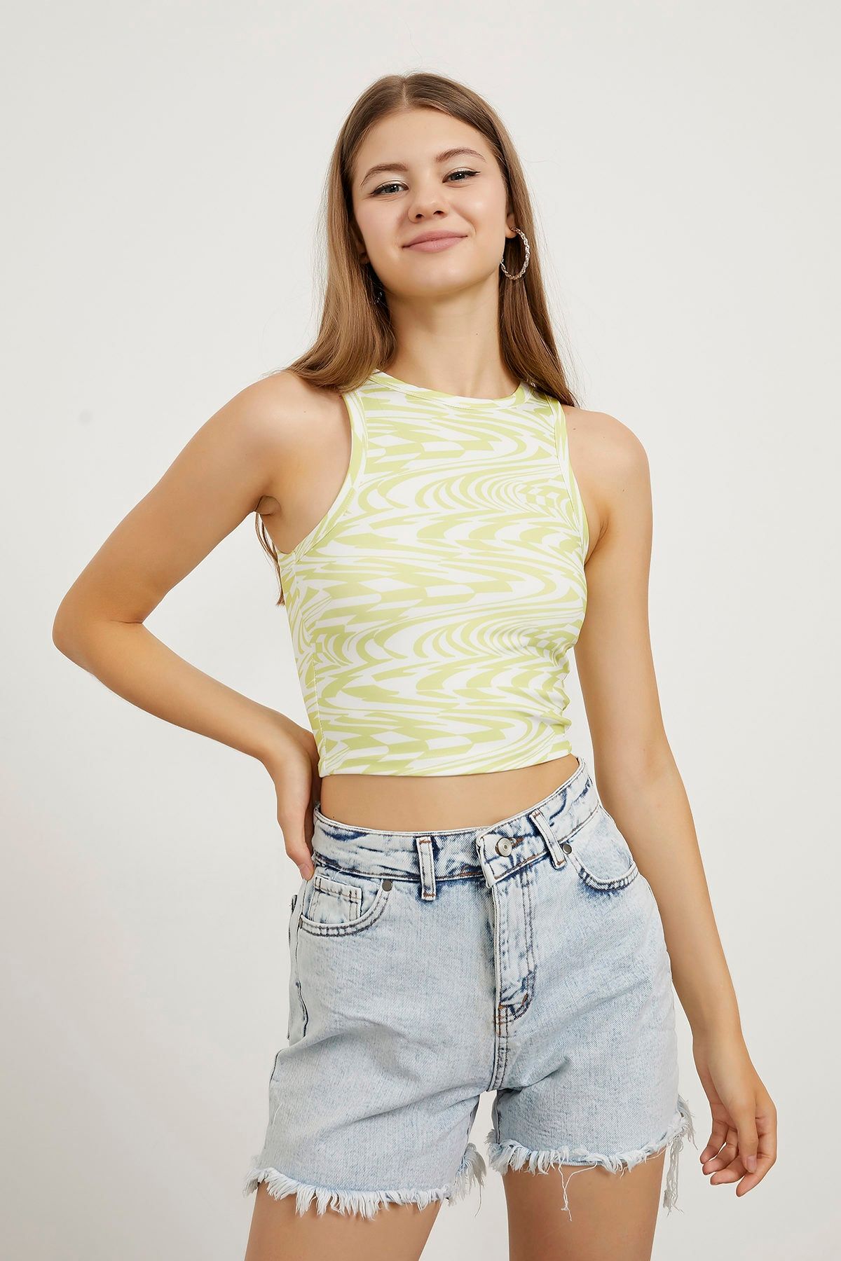 Arma Life Püsküllü Denim Mini Şort
