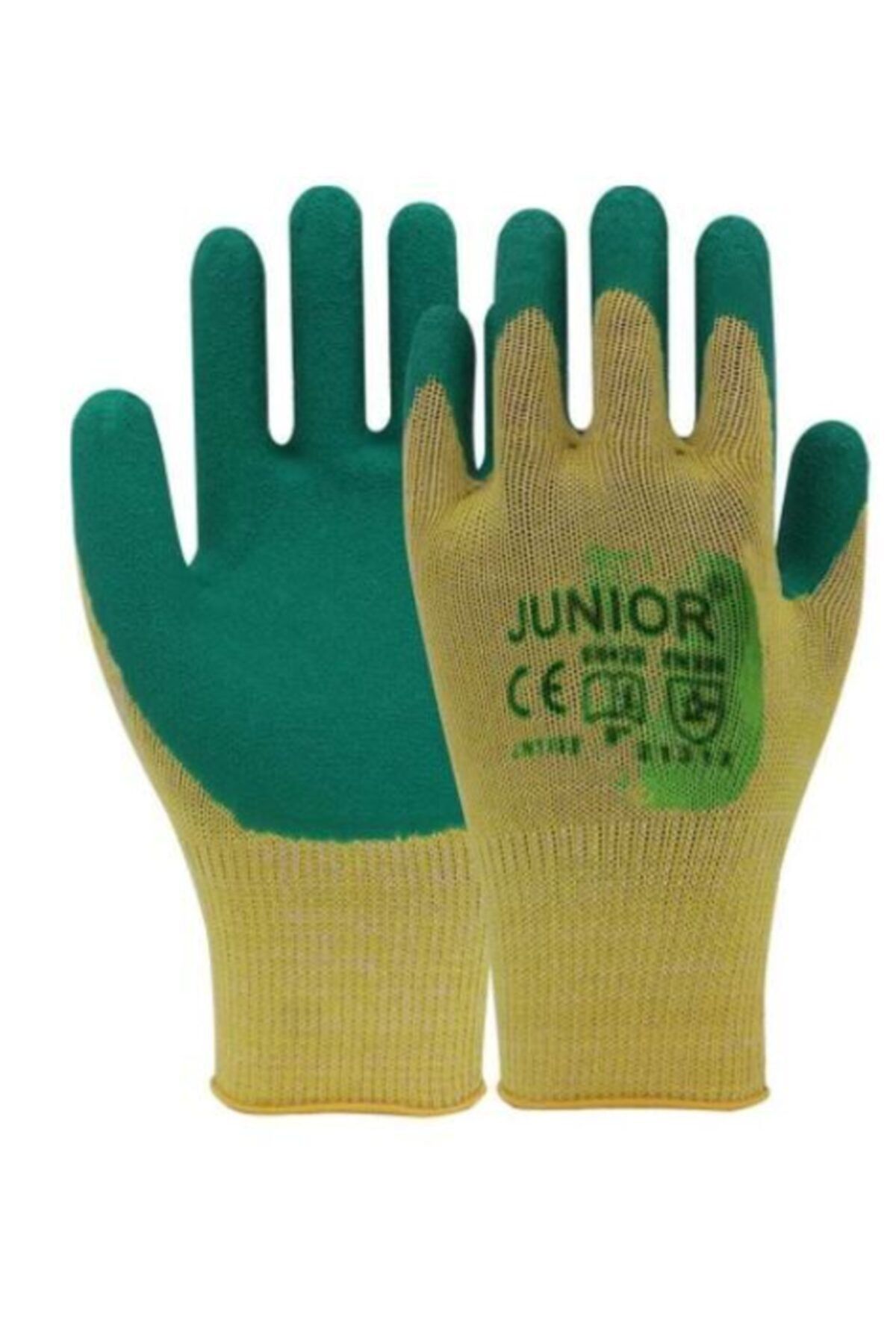 JUNIOR PRINCE Junıor Jn111 Lateks Eldiven Yeşil ( 12 Çift)