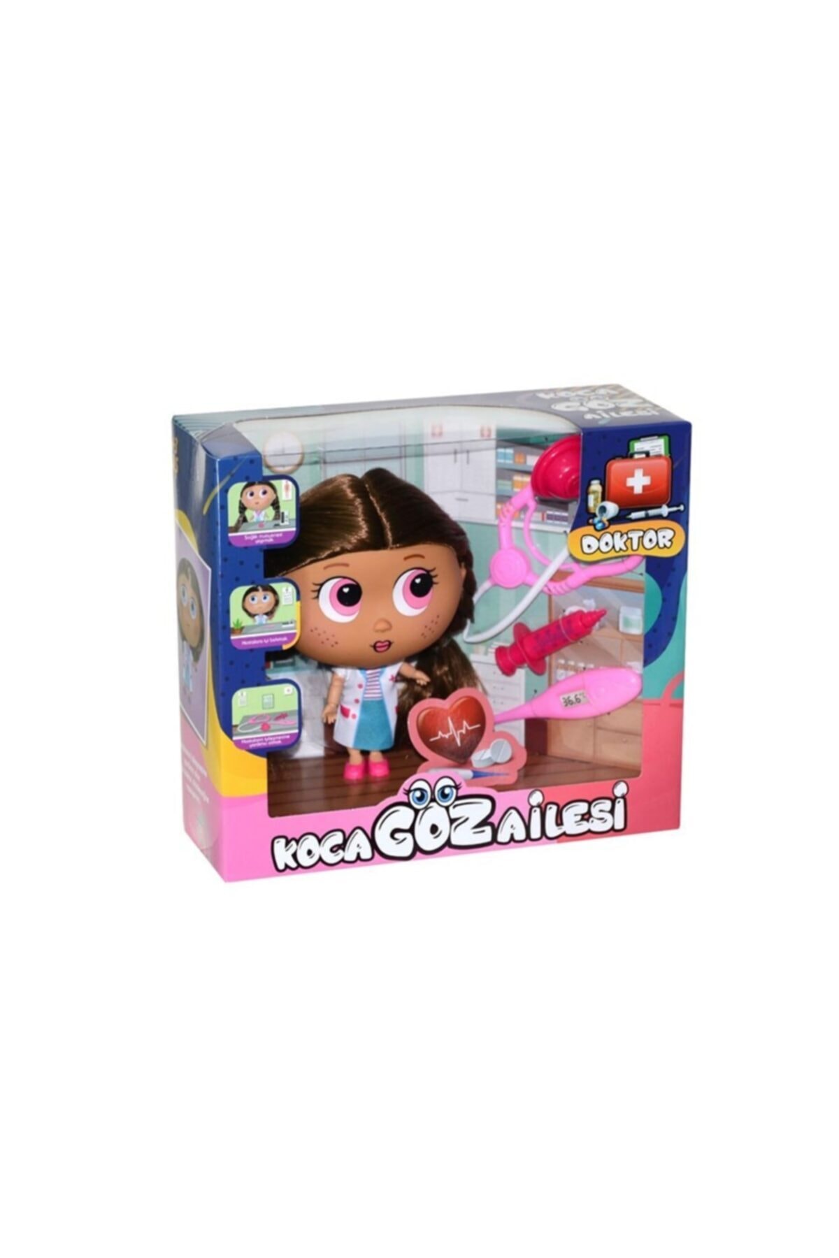 Birlik Oyuncak Koca Göz Ailesi Doktor Bebek