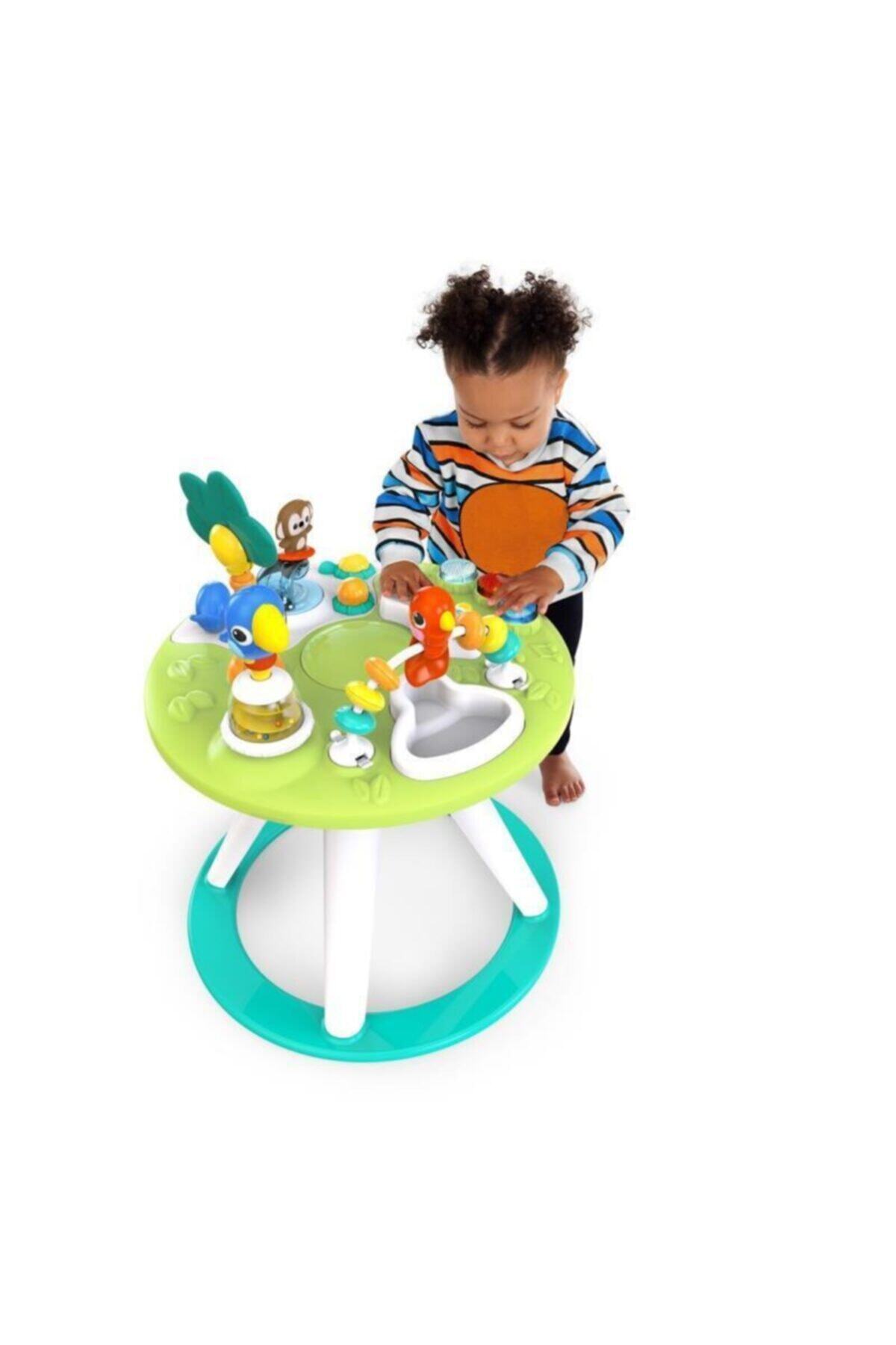 Bright Starts Around We Go 2 Si 1 Gezintili Aktivite Merkezi Ve Masa Tropic Cool