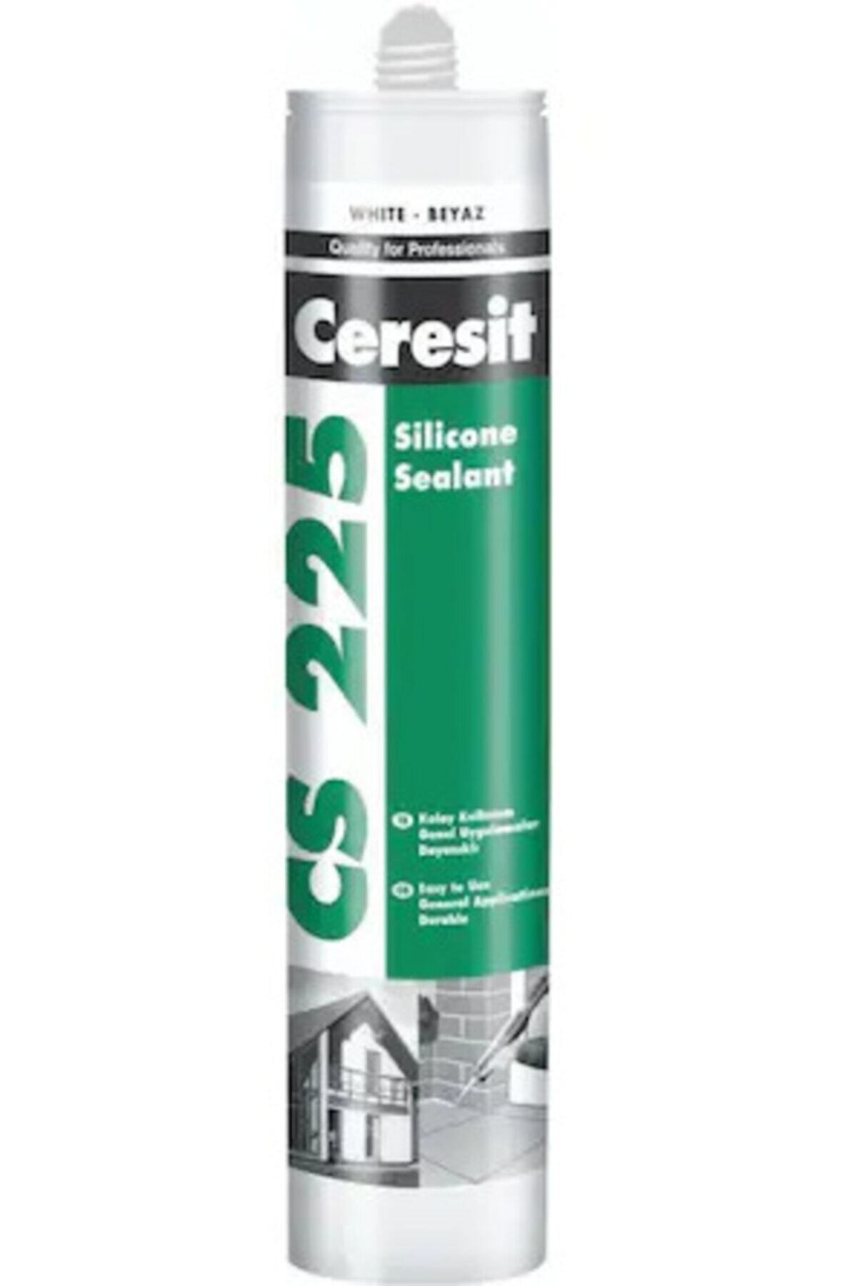 Ceresit Cs 225 Silikon Şeffaf/beyaz 280gr (5 Adet)