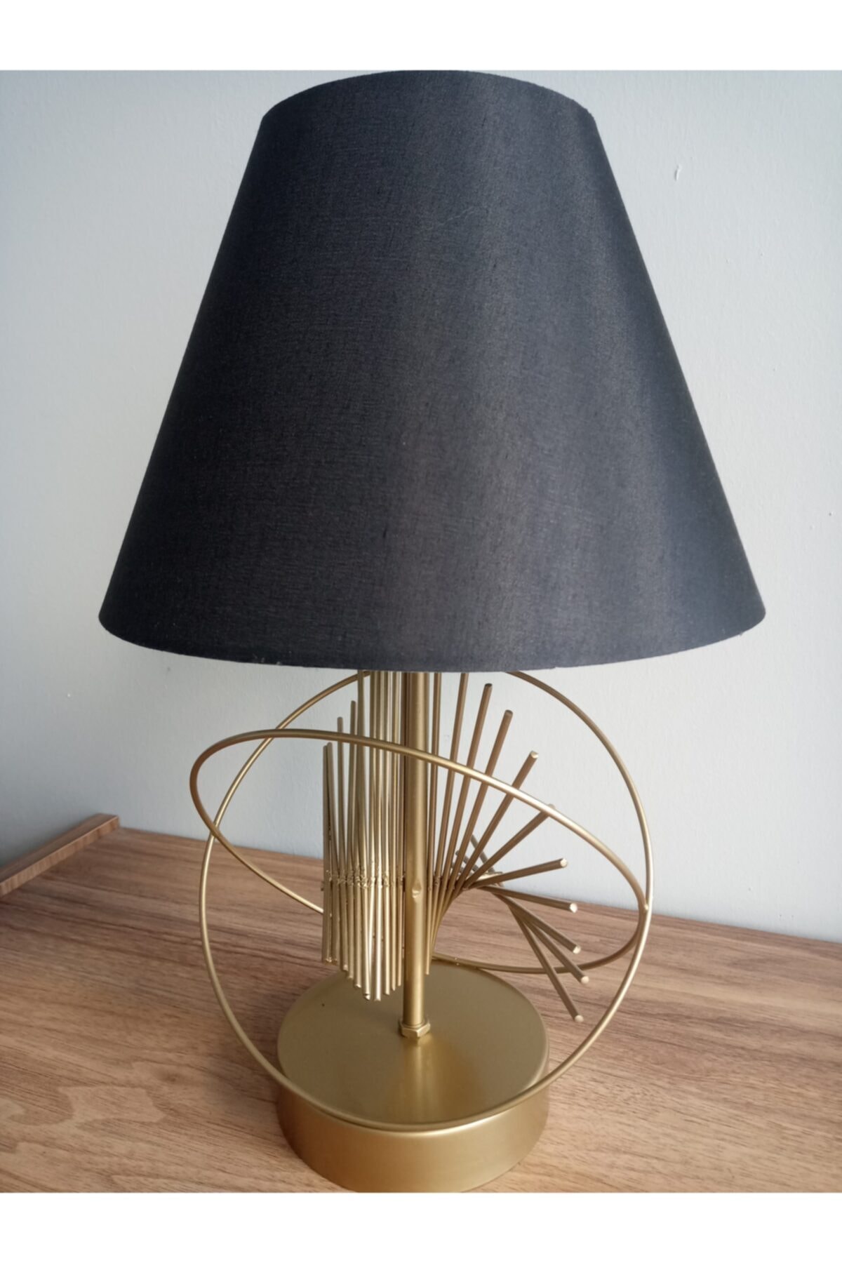 White West inn House Lokman Abajur Konik Kumaş Şapka