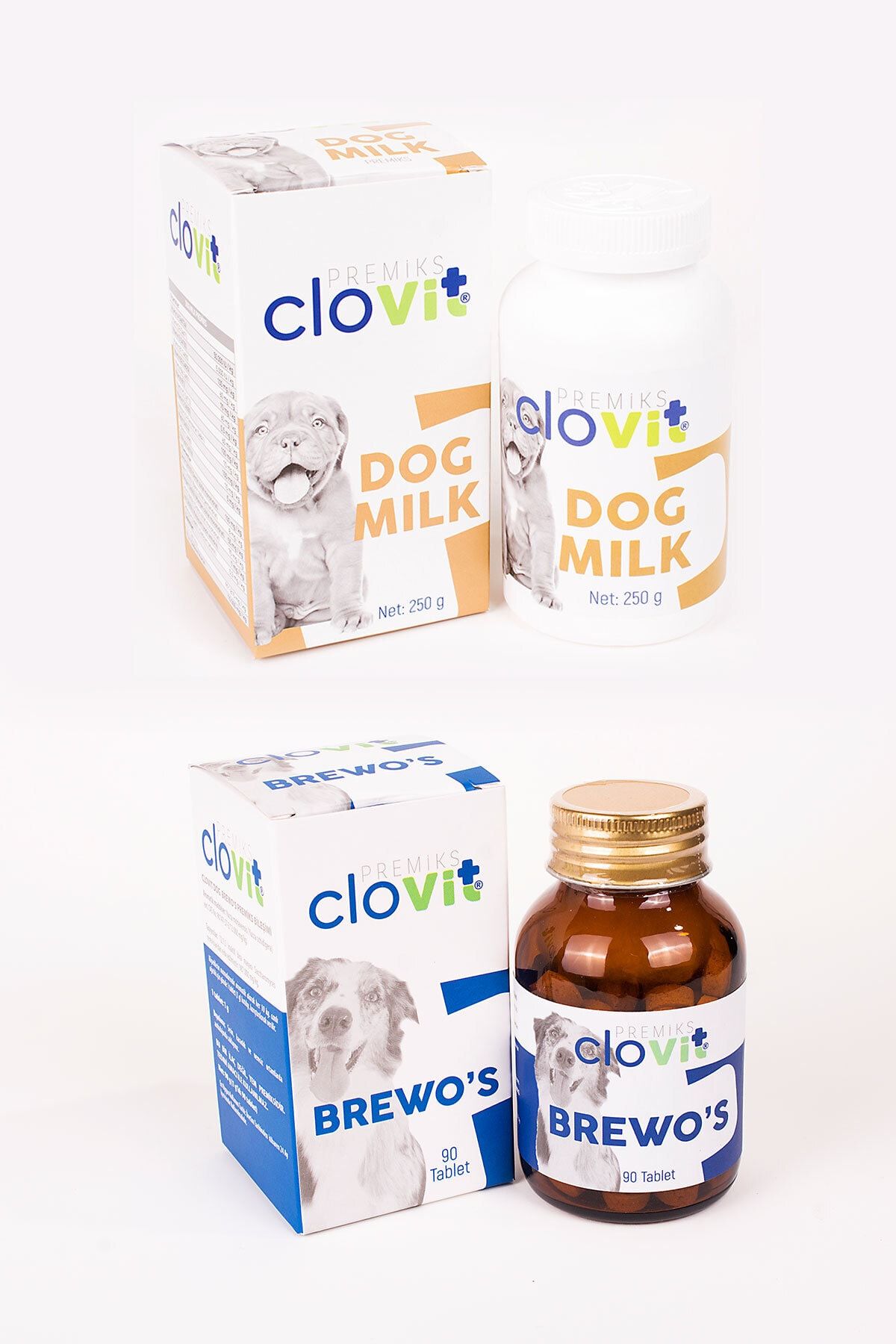 Clovit Dog Milk + Dog Brewo's Avantajlı 2'li Set 8680434202533