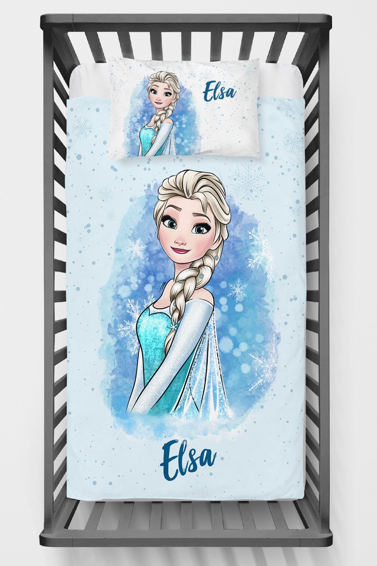 Homamia Bebek Yatak Örtüsü Frozen Elsa