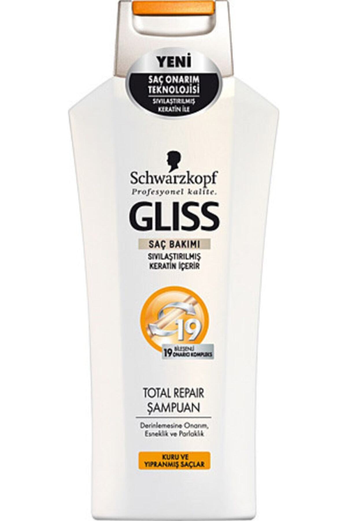 Gliss Tatol Repair400ml Şampuan 200ml Sıvı Saç Kremi Kuru Ve Yıpranmış Saçlar