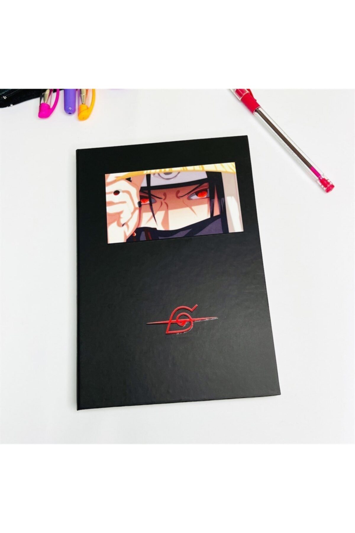 Bakmakistersen Uchiha Itachi Tasarımlı Lastikli Defter