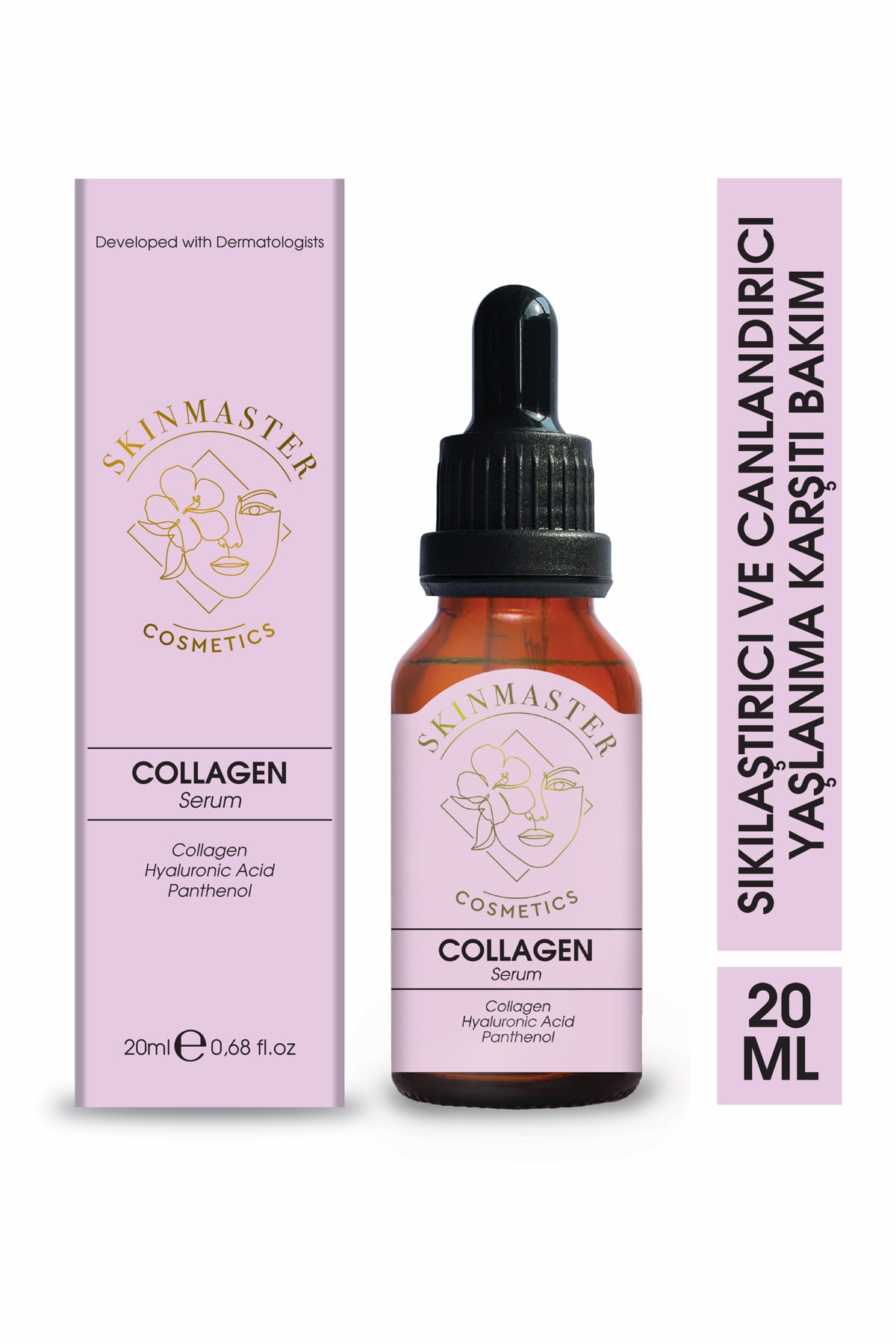 SkinMaster Sıkılaştırıcı Ve Canlandırıcı Kolajen Serum 20 ml