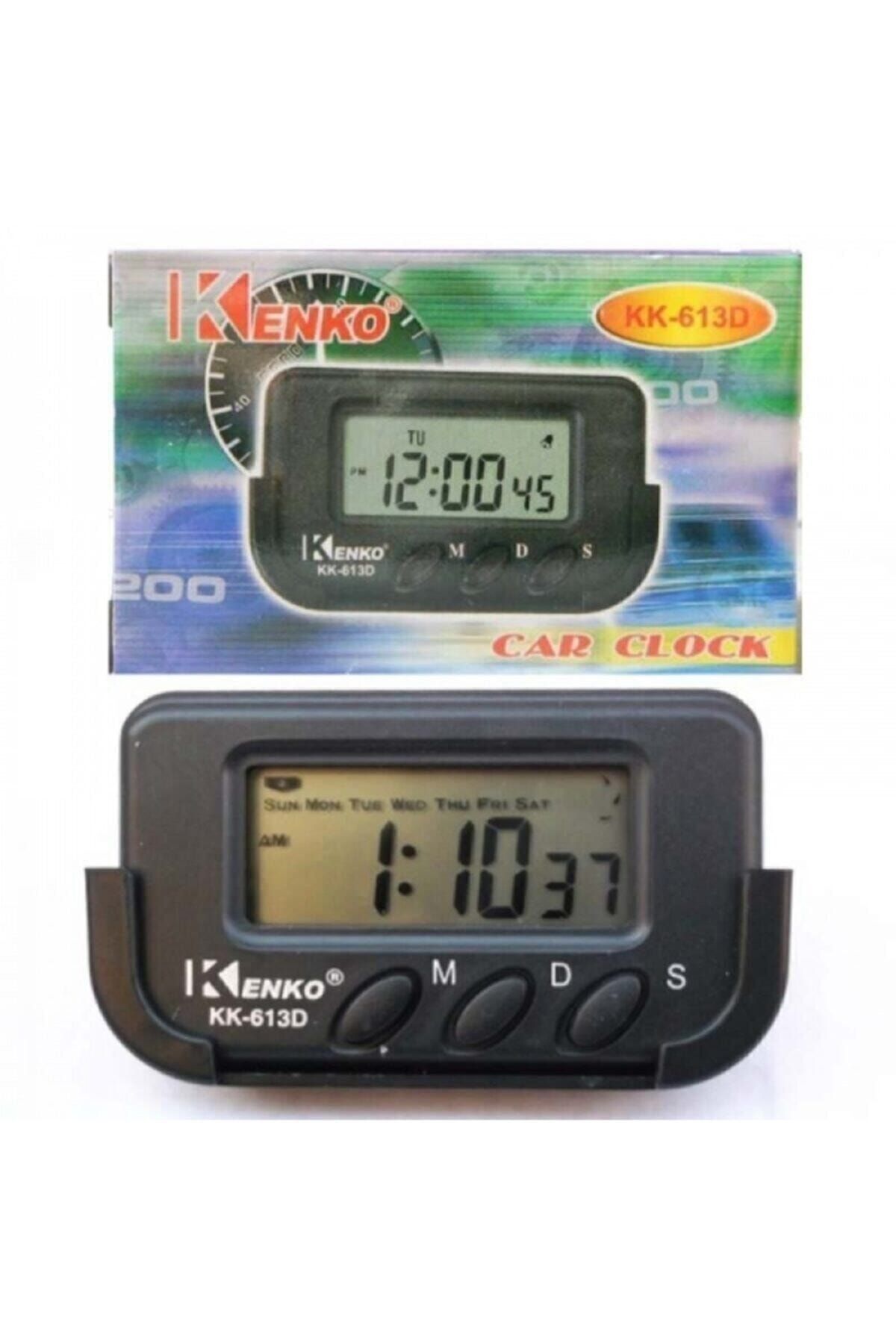 Kralphone Kk-613d Dijital Küçük Masa - Araba Saati-alarm-kronometre Kenko