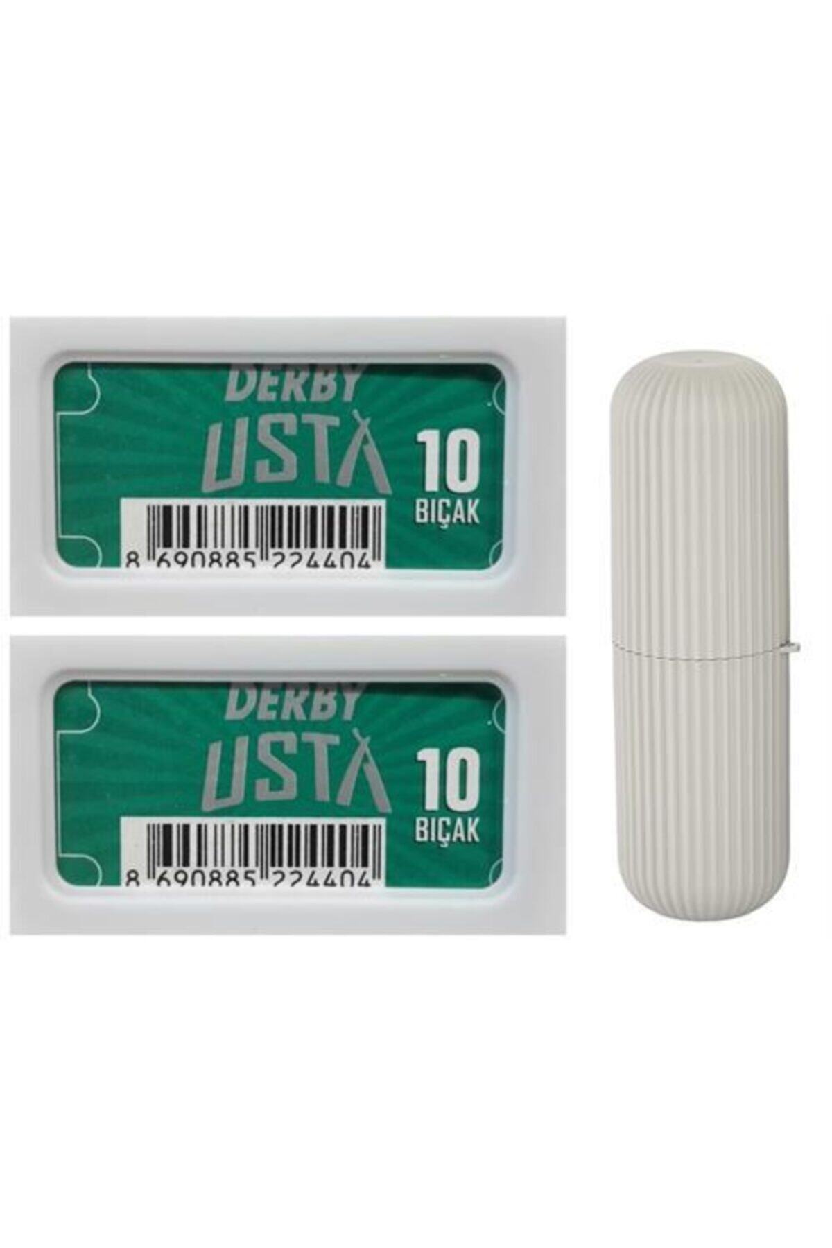 Derby 20 Adet Tıraş Jileti Tıraş Malzeme Kutusu Set 713125 6 lı Paket