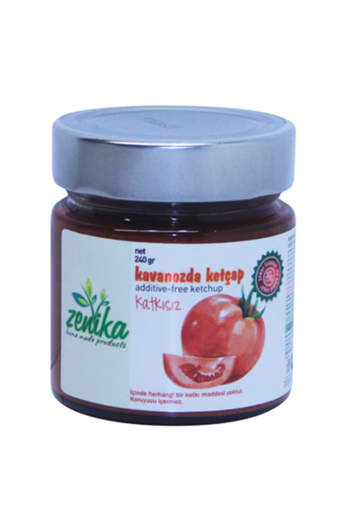ZENİKA TARIM Kavanozda Ketçap 240 Gr
