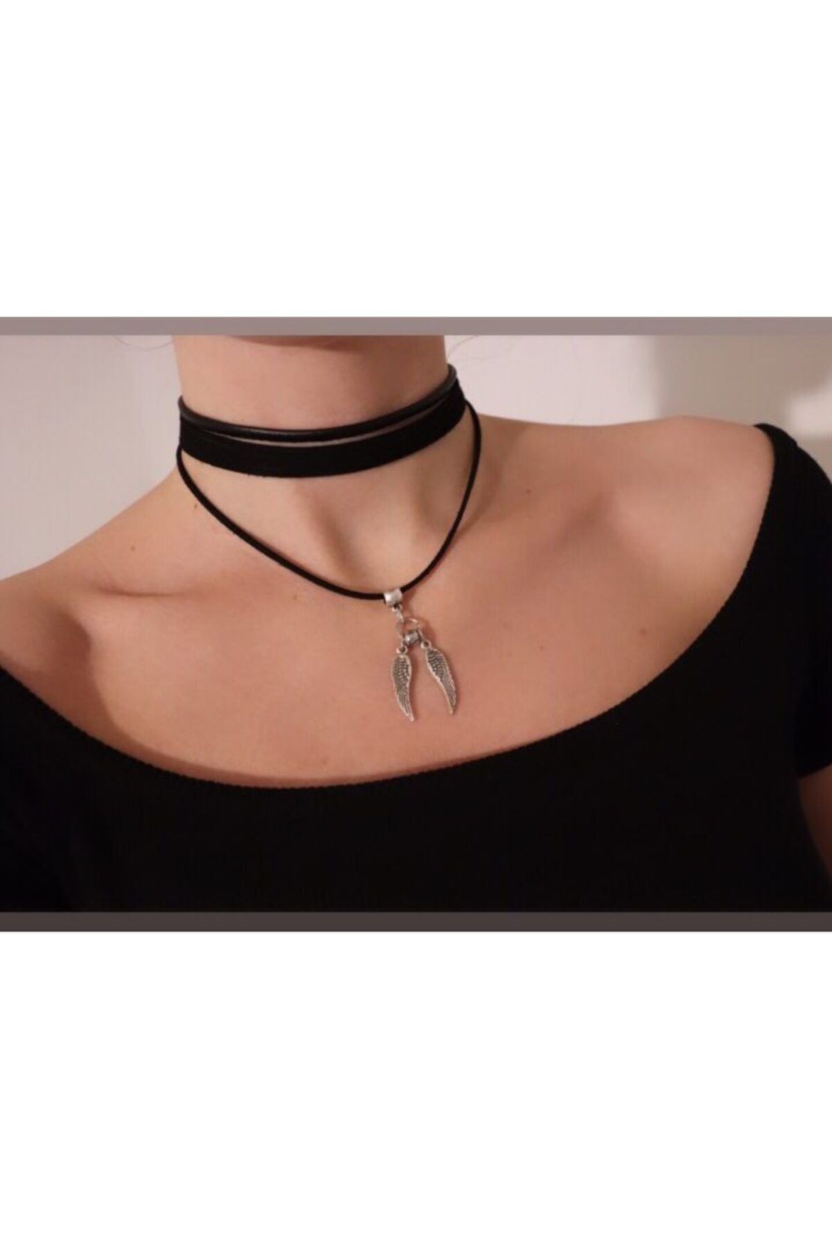 DENİZ TASARIM Deri Choker