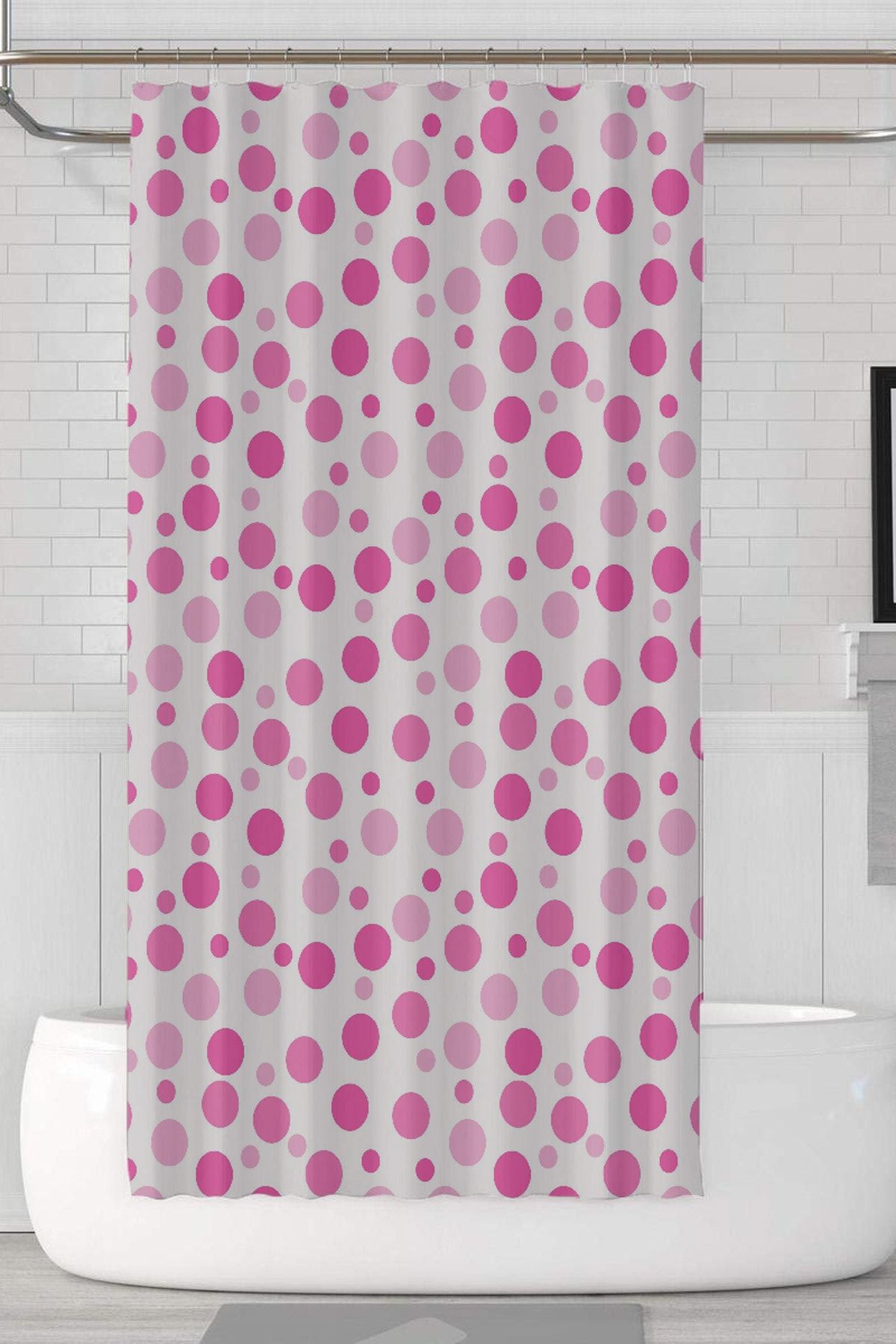 Cardea Banyo Duş Perdesi Puantiye
