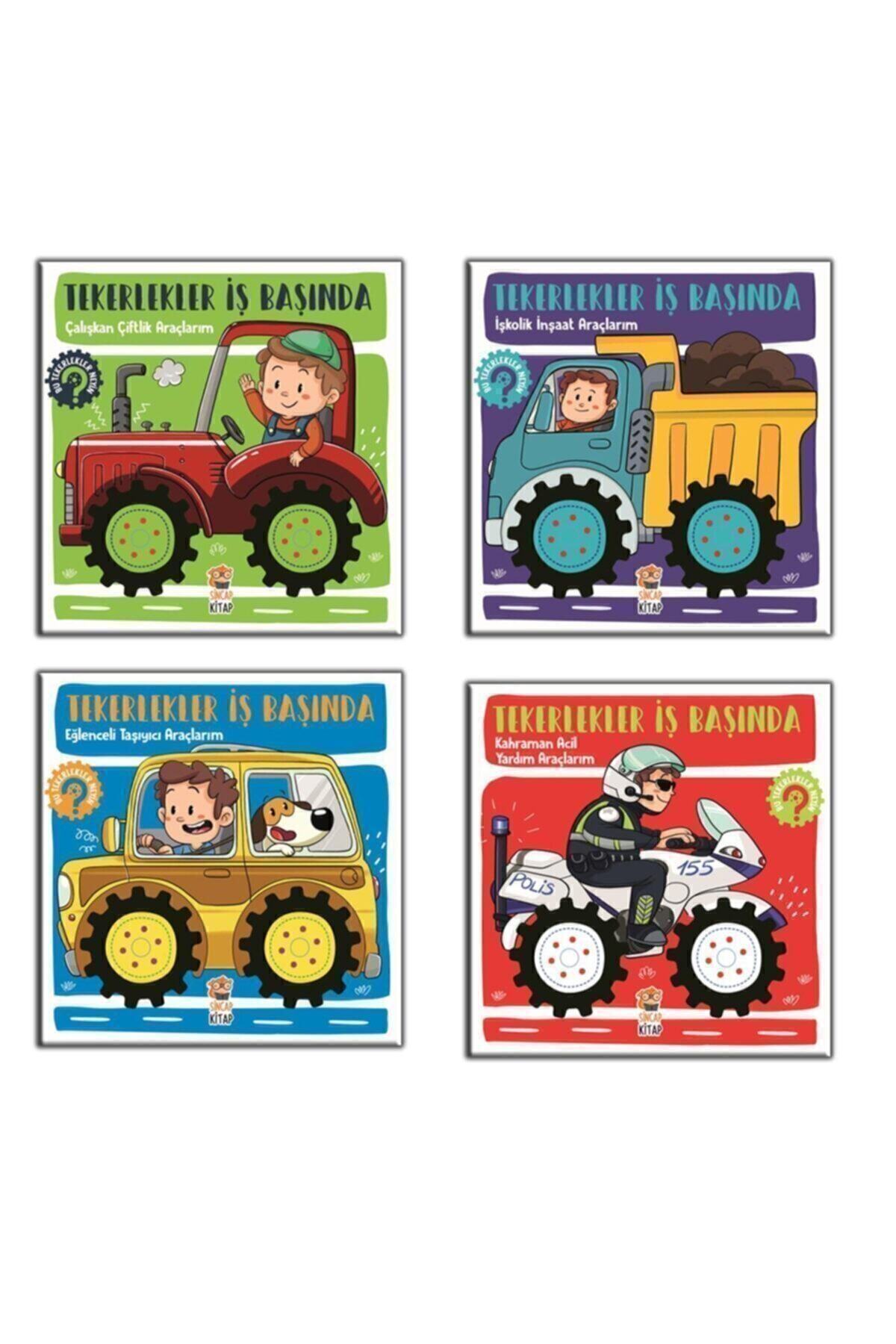 Sincap Kitap Tekerlekler Iş Başında 4lü Set