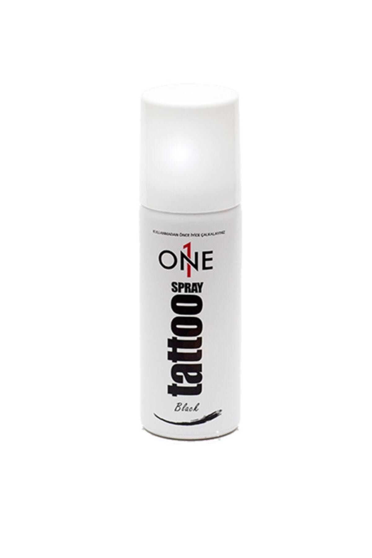 ONE SPRAY TATTOO Siyah Geçici Dövme Spreyi 50 ml