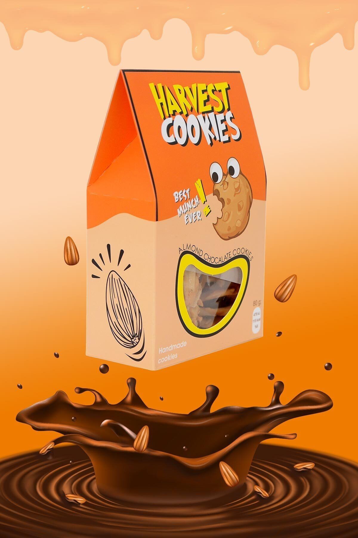 Harvest Cookies Bademli Atıştırmalık