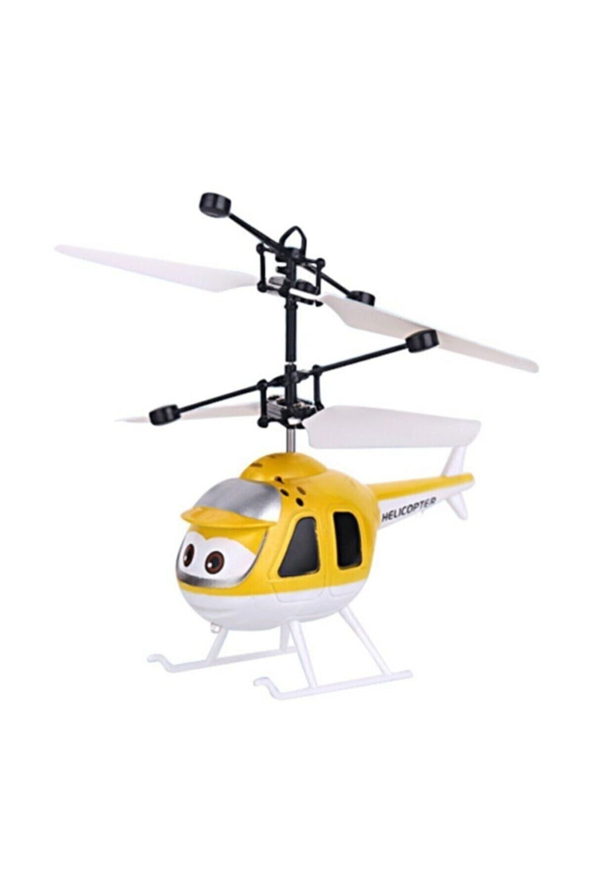 Smiley Toys Mini Kızılötesi Sensörlü Helikopter Sarı