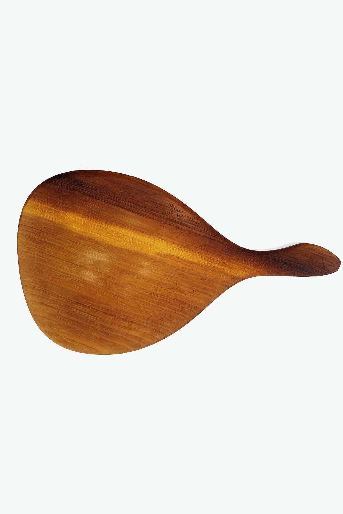 Timber Ahşap 25*40*1,8 Iroko Ağacı Masif Ahşap Servis Sunum Ve Steak Tahtası