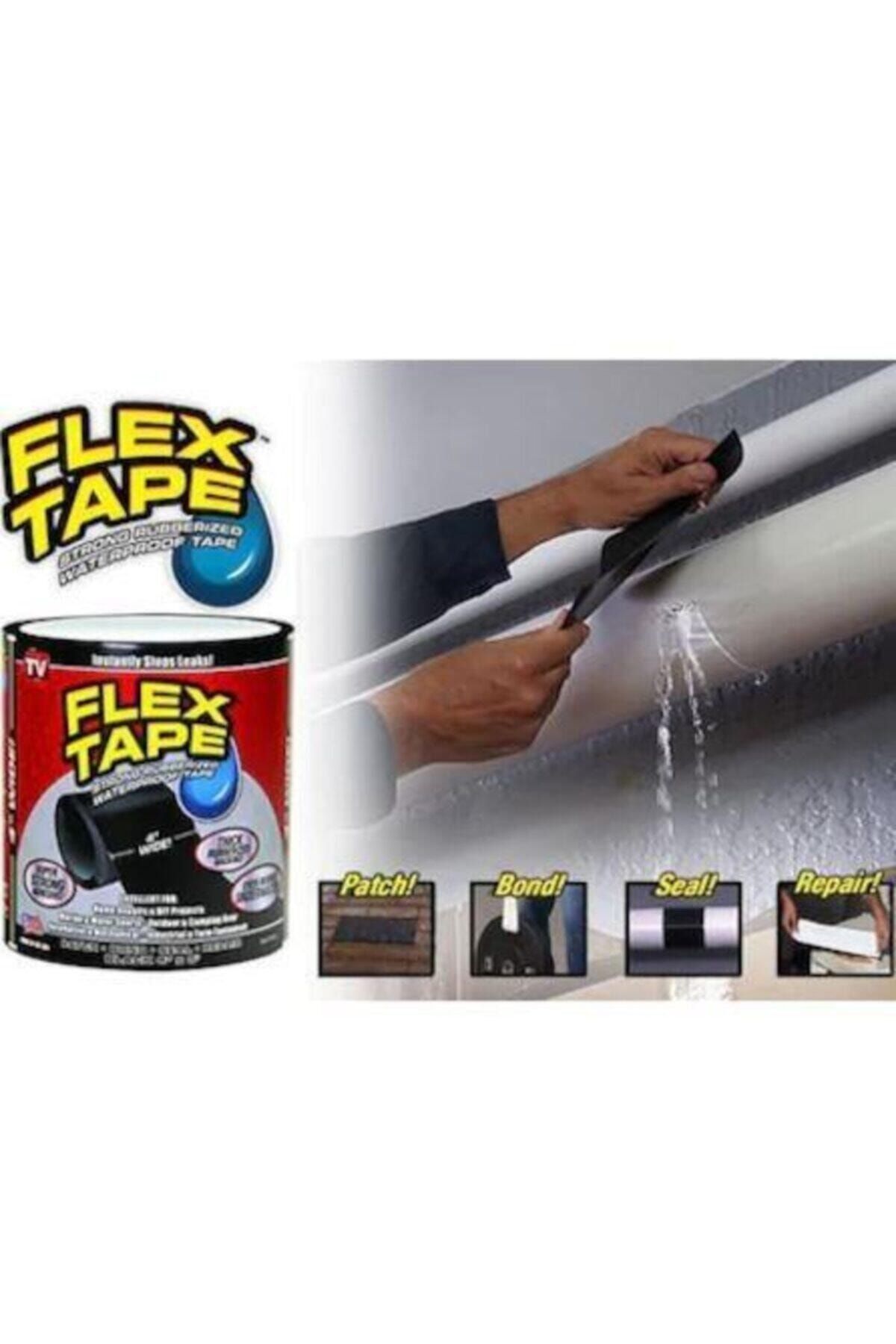 CMT Güçlü Suya Dayanıklı Su Geçirmez Sızdırmaz Tamir Bandı Flex Tape