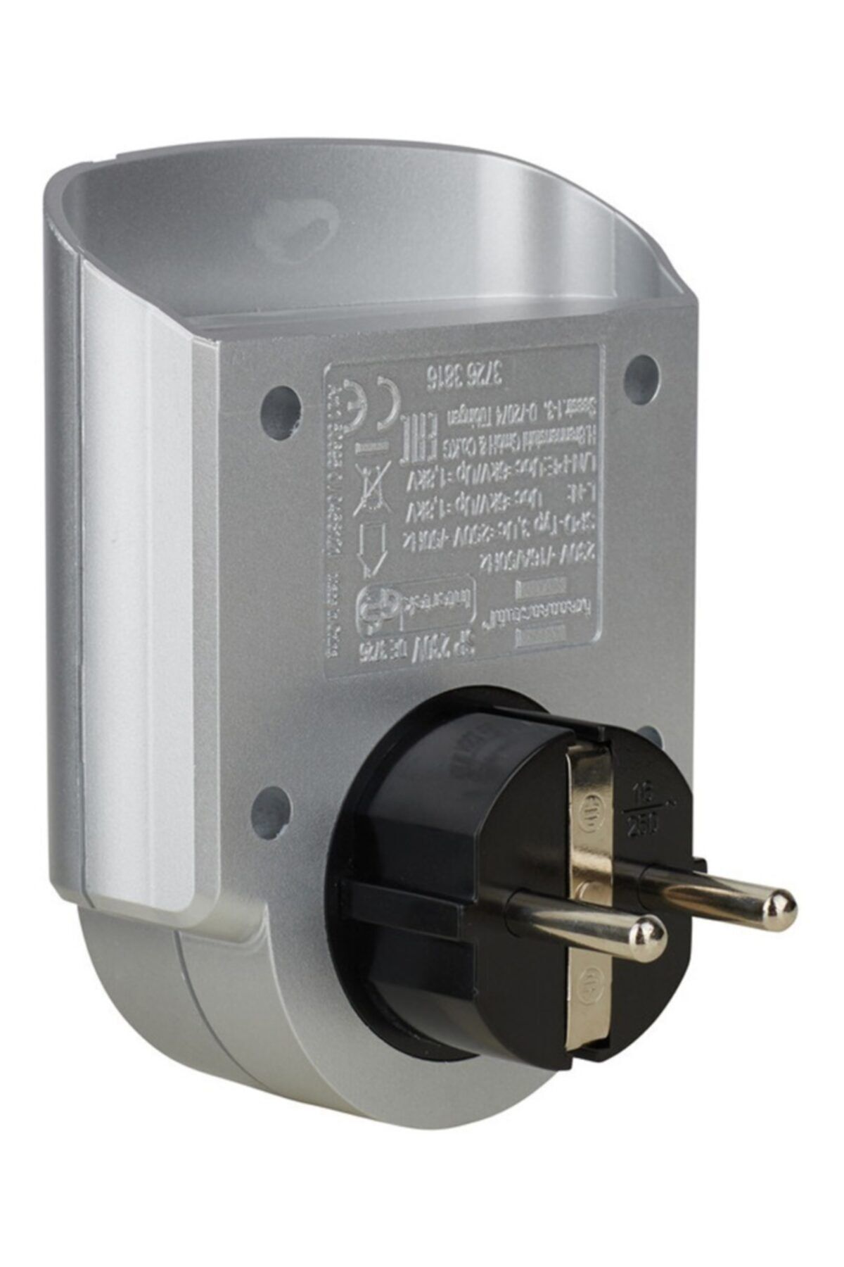 Brennenstuhl Akım Korumalı Tek Soketli Priz 2 Adet 230v 16a 13.500 Mah