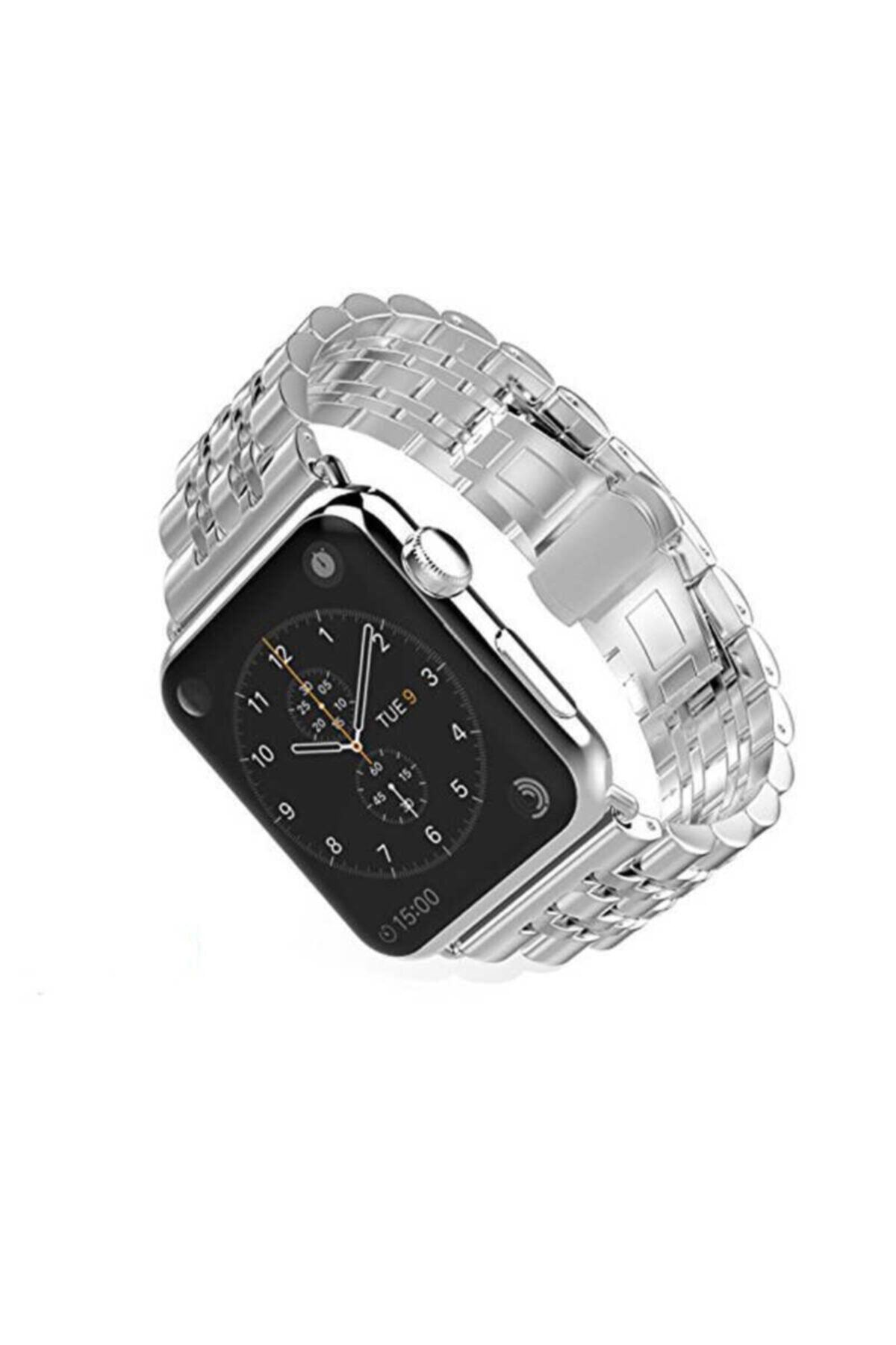 zore Apple Watch 38mm Uyumlu Krd-14 Metal Kordon