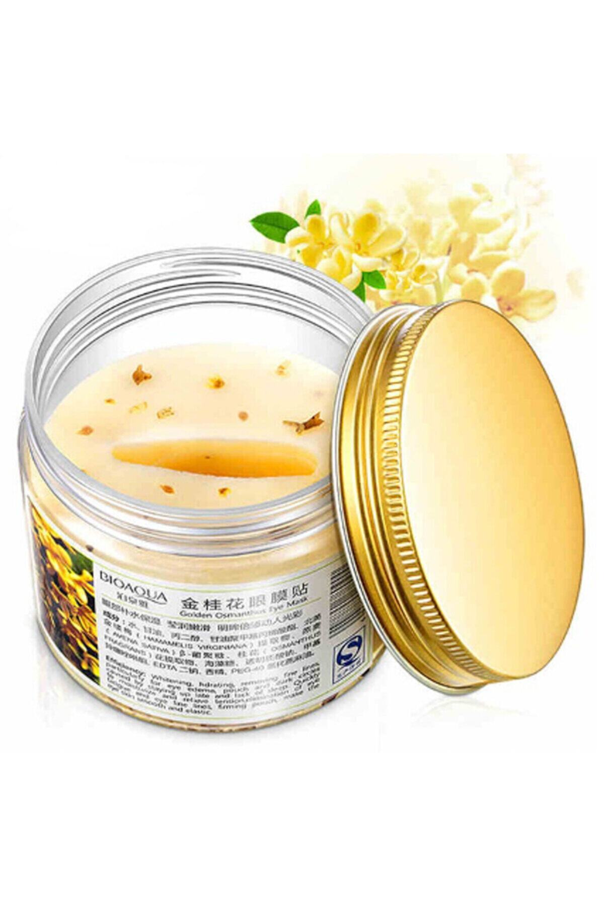 Bioaqua maske Altın Osmanthus Kolajen Jel Göz Maskeleri 140 Gr-80 Adet