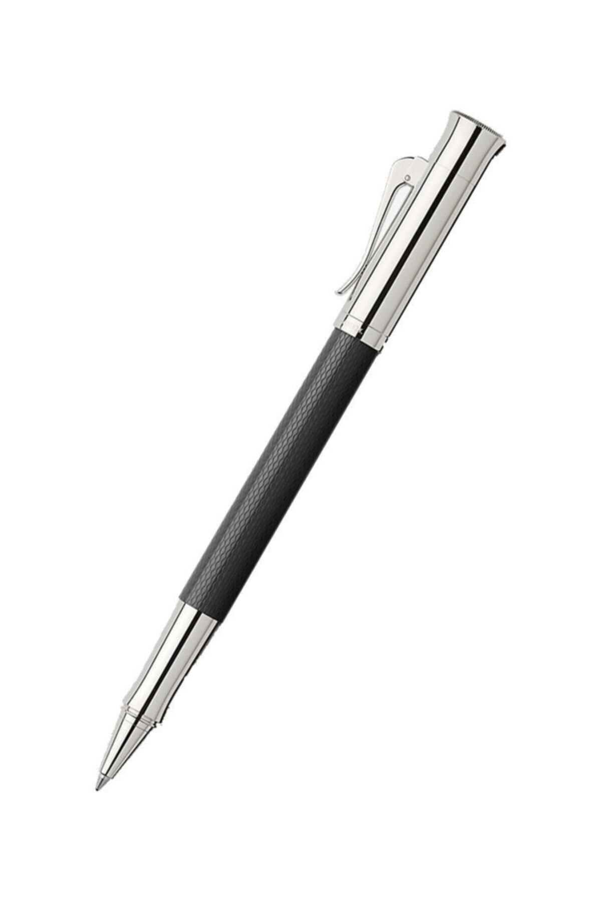 Graf Von Faber Castell Graf Von Faber-castell Guilloche Black Roller Kalem 146510