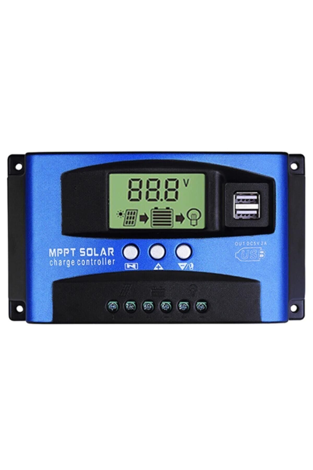 PoyrazGlobal 60 A Mppt Solar Güneş Paneli Akü Şarj Kontrol Cihazı 12v/24v