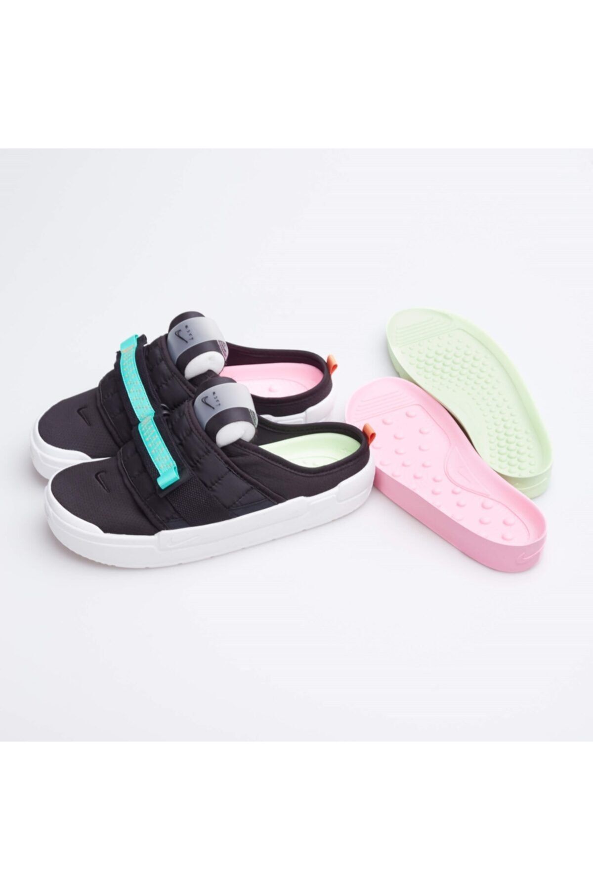 Nike Offline Black Menta - Kadın Terlik Cj0693-002