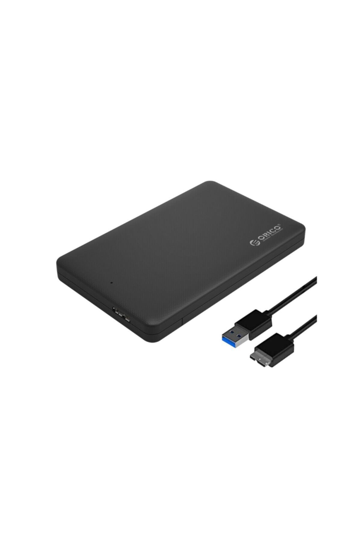 WOZLO Orico 2.5 Sata Hdd Usb 3.0 Harddisk Kutusu - Notebook Hard Diskleri Için - Siyah