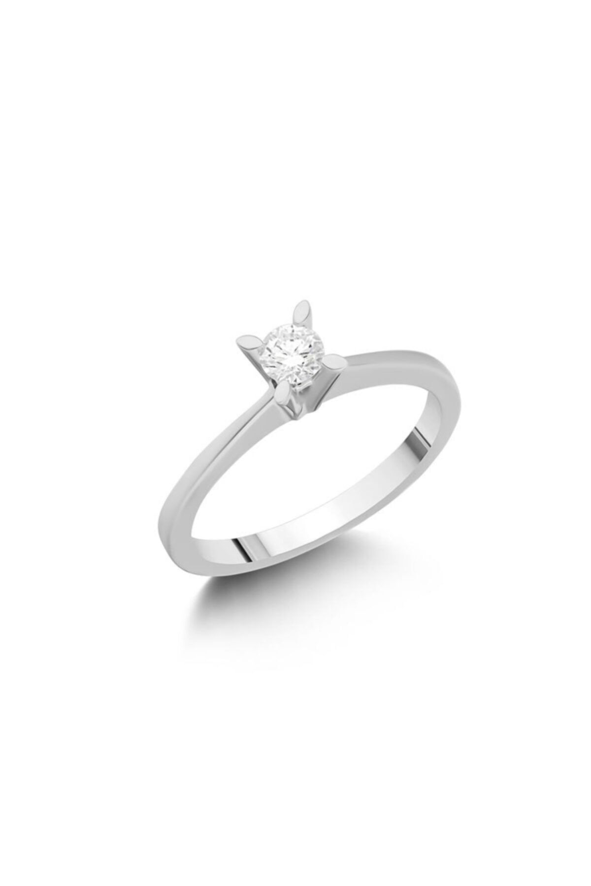 EnginGold 0.49ct Pırlanta Tektaş Yüzük