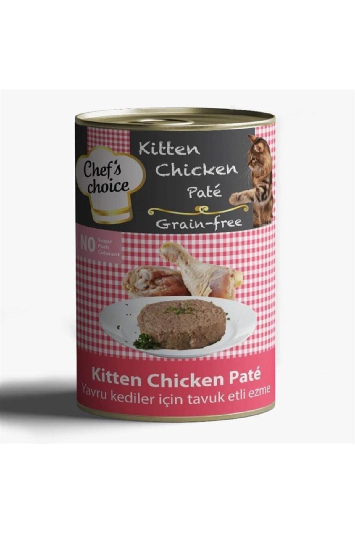 Chefs Choice Tavuklu Yavru Ezme Kedi Konservesi 400 gr