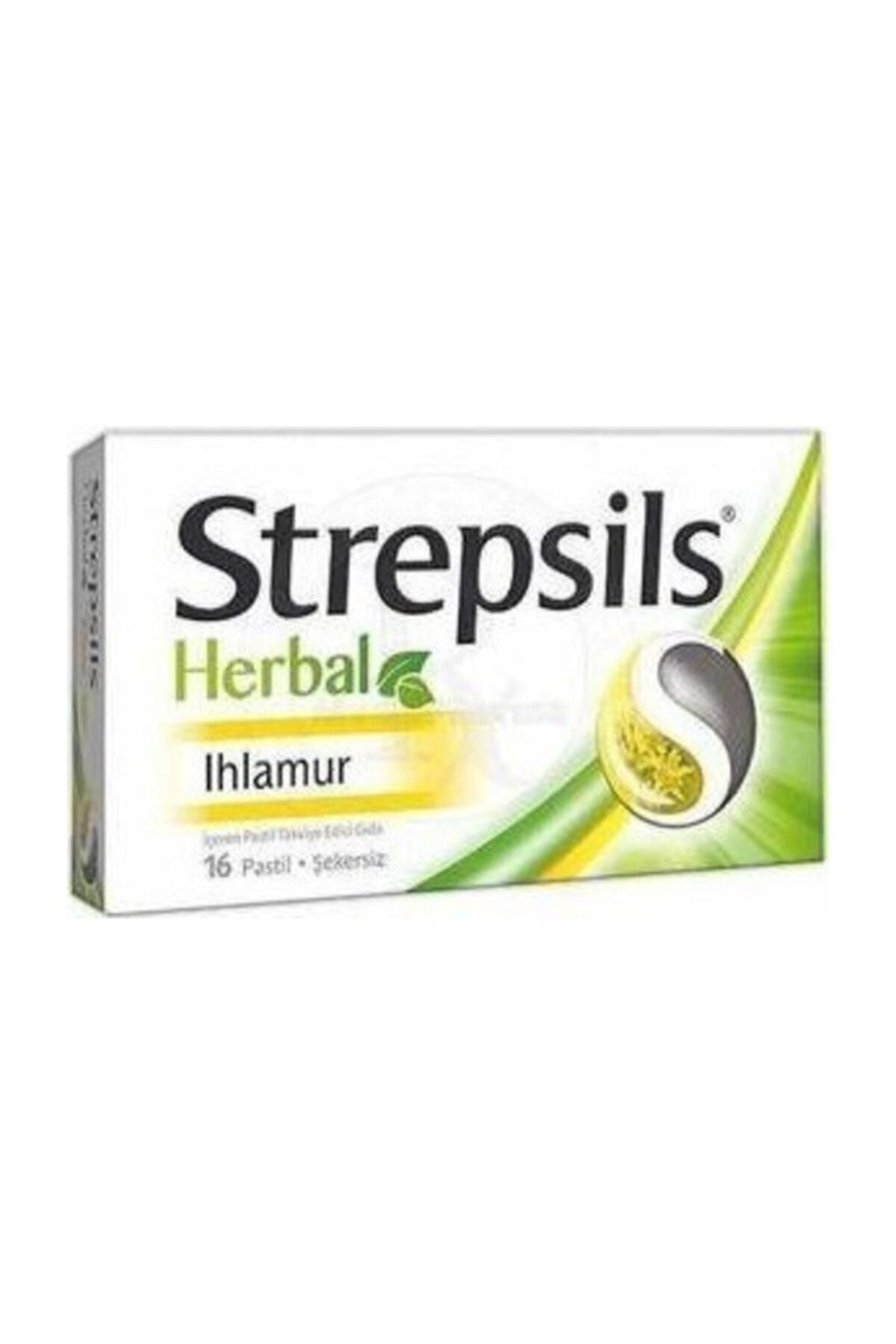 STREPSİLS Herbal Ihlamur Boğaz Pastili