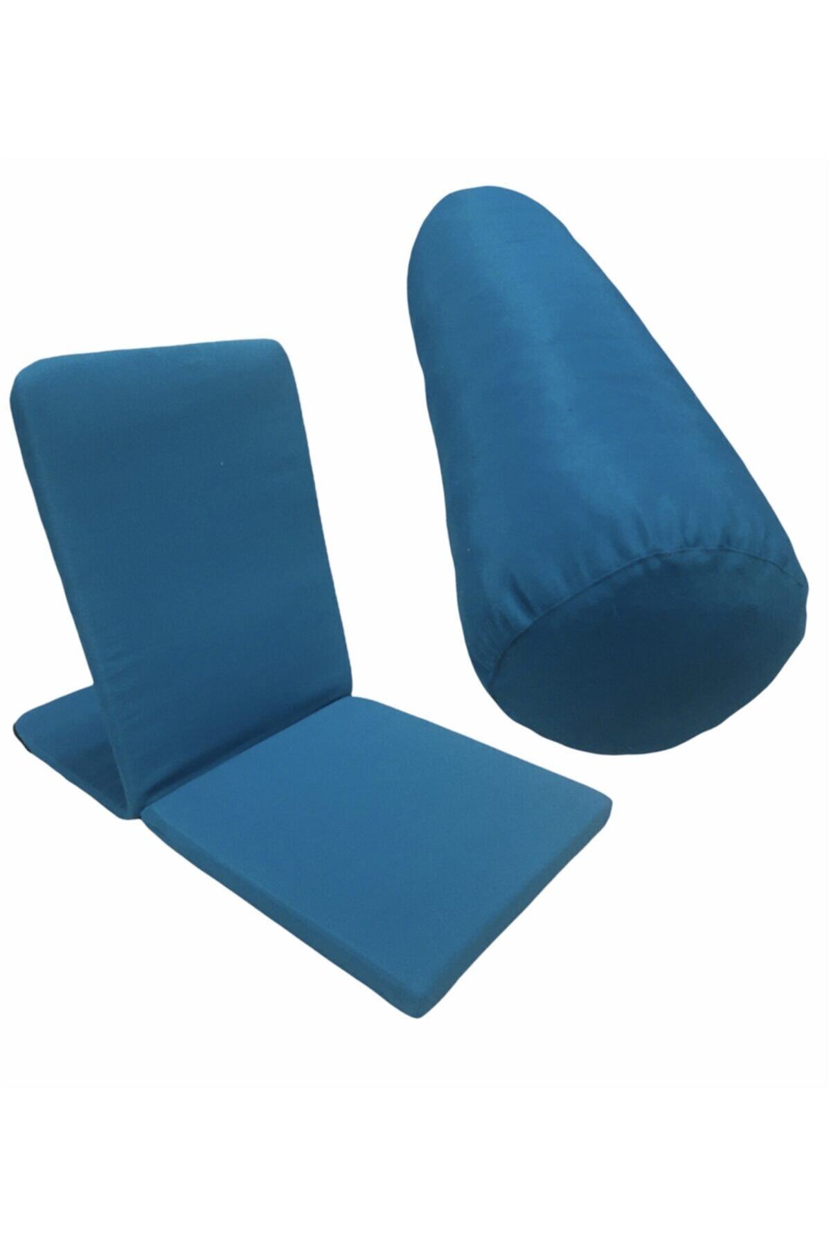 REMEGE Meditasyon Sandalyesi & Bolster Minderi Yoga Ikili Set