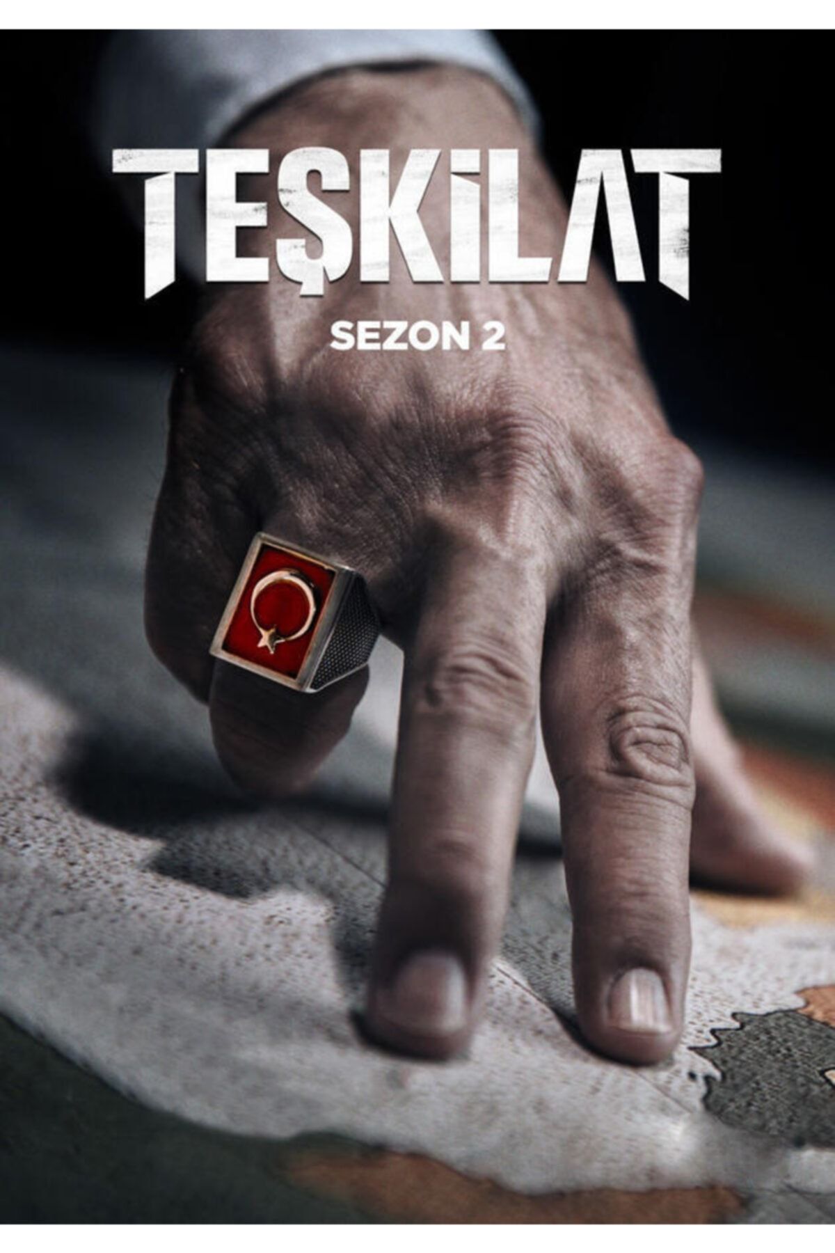 Anıtolia Lisanslı Teşkilat Dizisi Yüzüğü (ERKEK 925 AYAR GÜMÜŞ AY YILDIZLI)