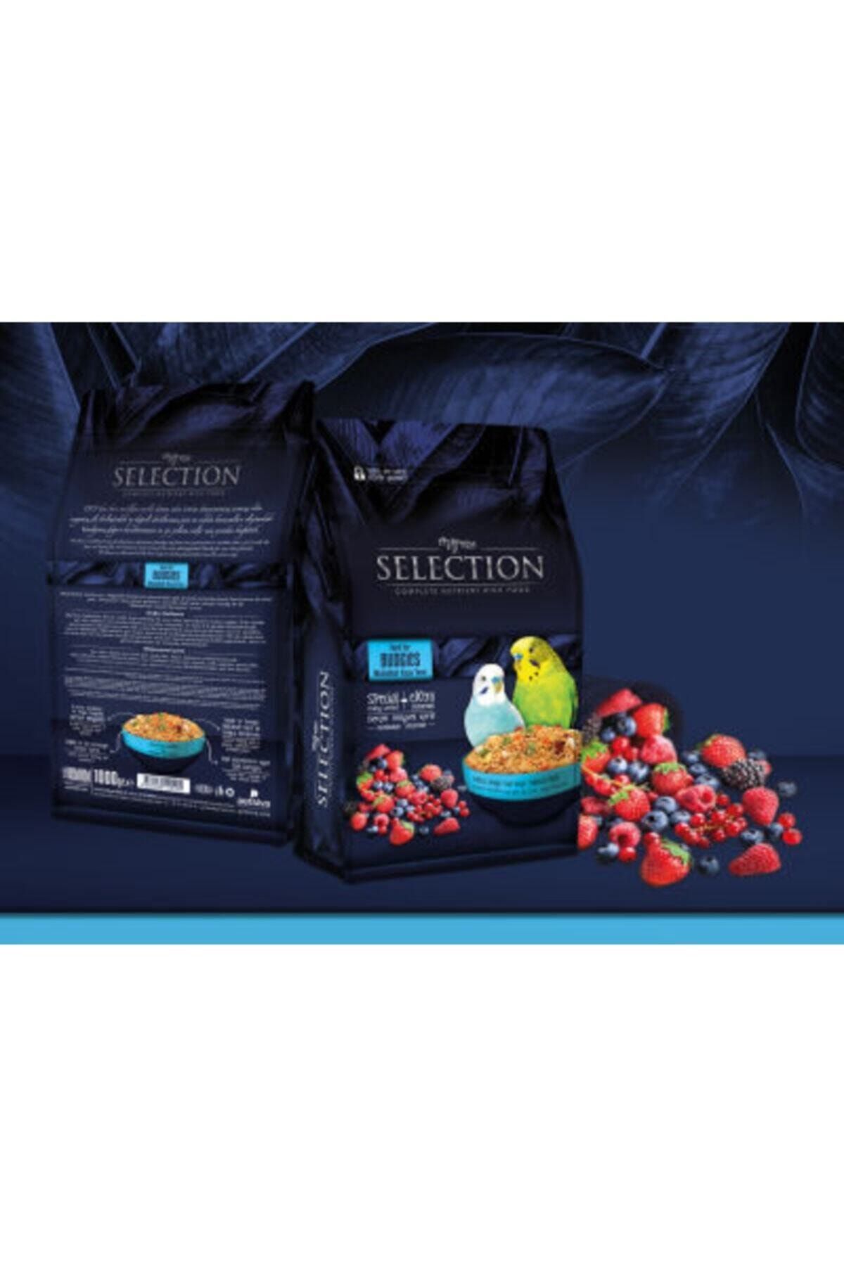 Petzanya Myyem Selection Muhabbet Kuşu Yemi (10 Çeşit Gerçek Meyve Parçalı) 1 Kg