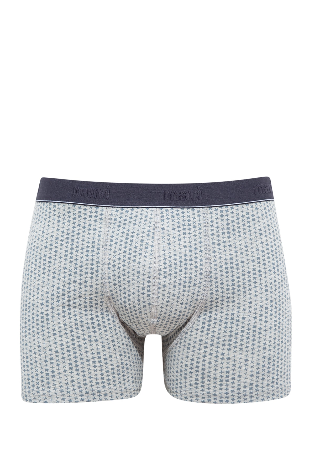 Mavi Erkek Çizgili Gri Boxer 092661-34686 092661
