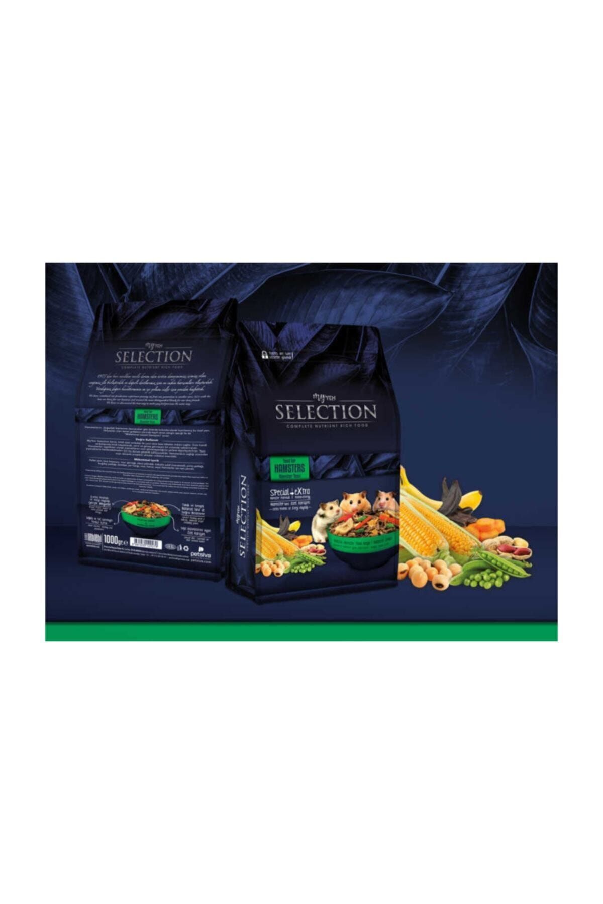 myyem Selection Kuru Sebze Ve Meyveli Takviyeli Hamster Yemi 750g