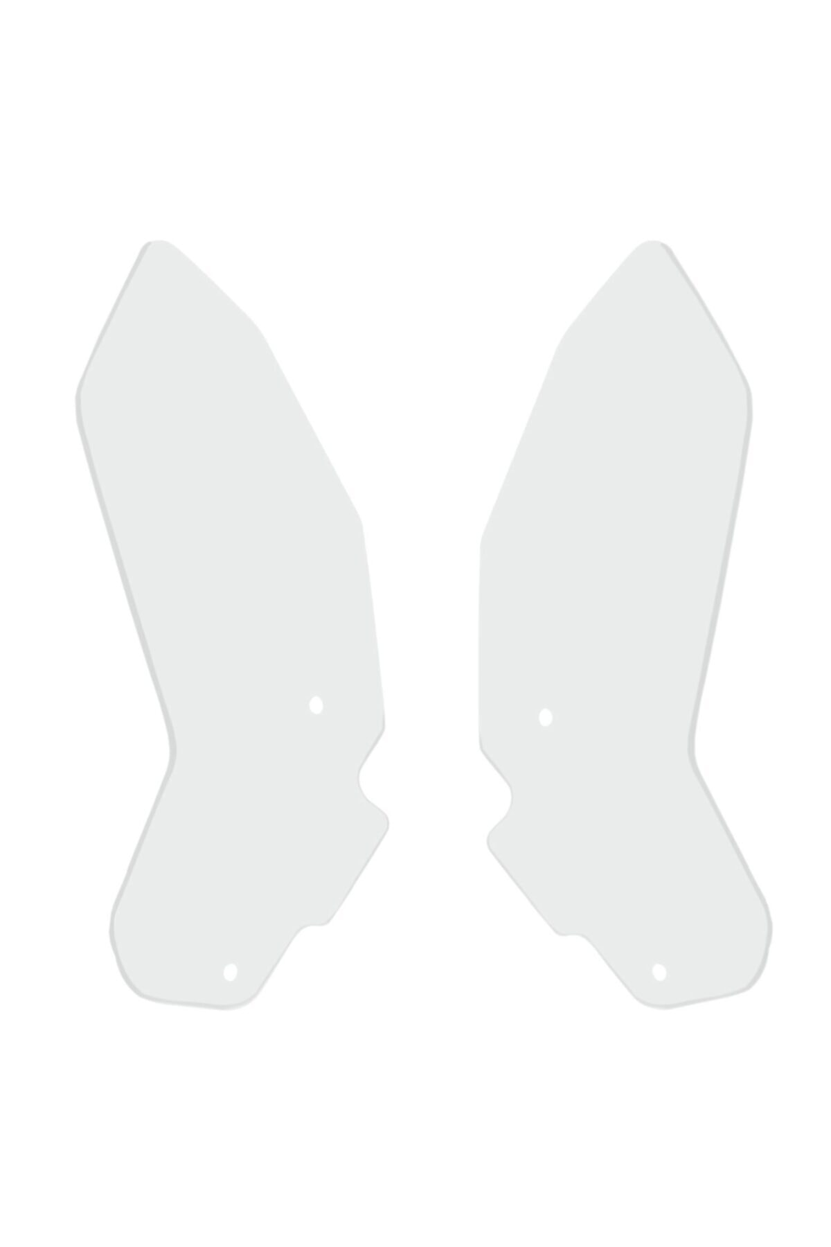 GP KOMPOZİT Honda Goldwing 2018-2021 Uyumlu Yan Deflektör Şeffaf