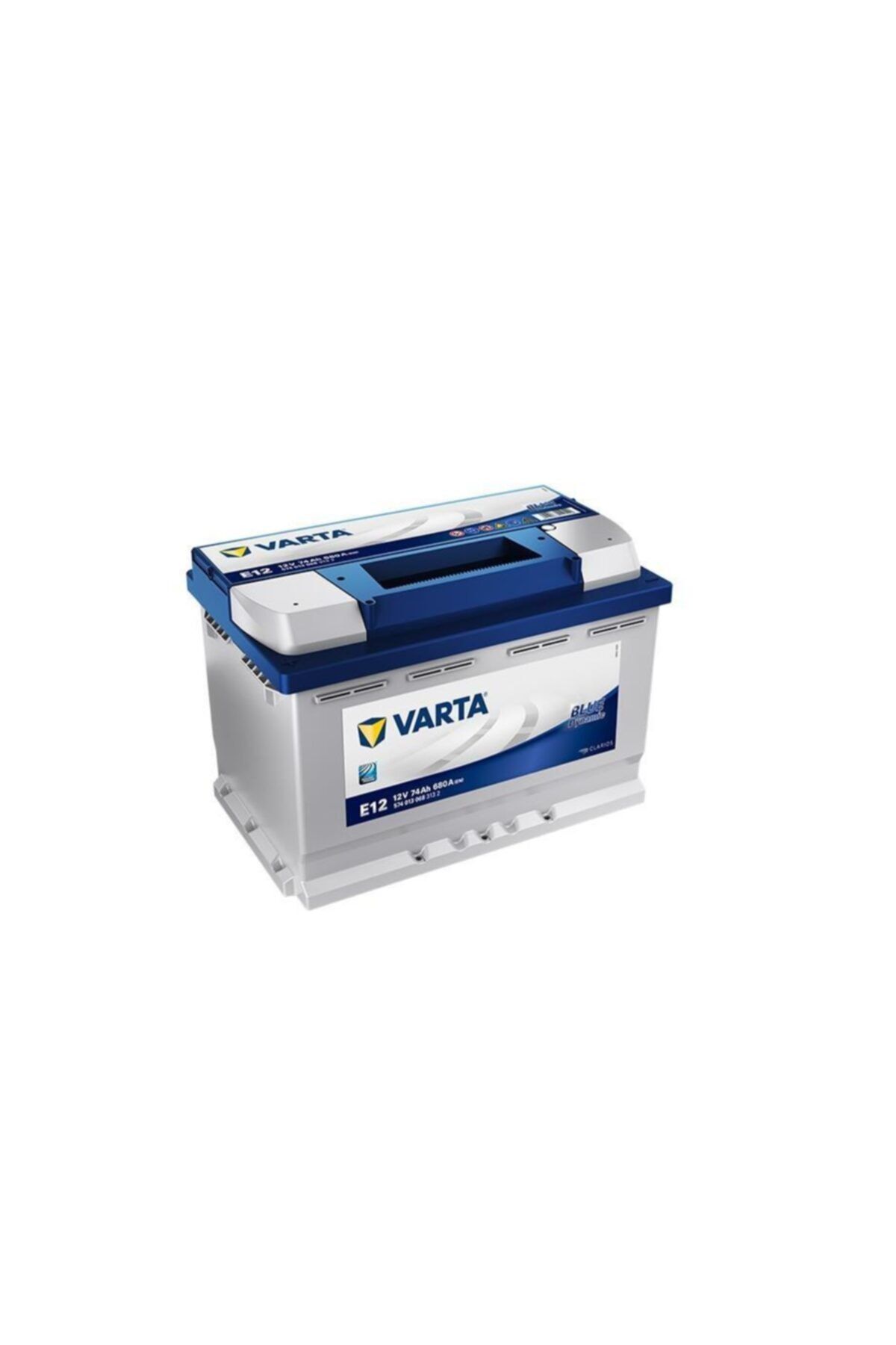 Varta E12 Ters Kutup Akü 74ah